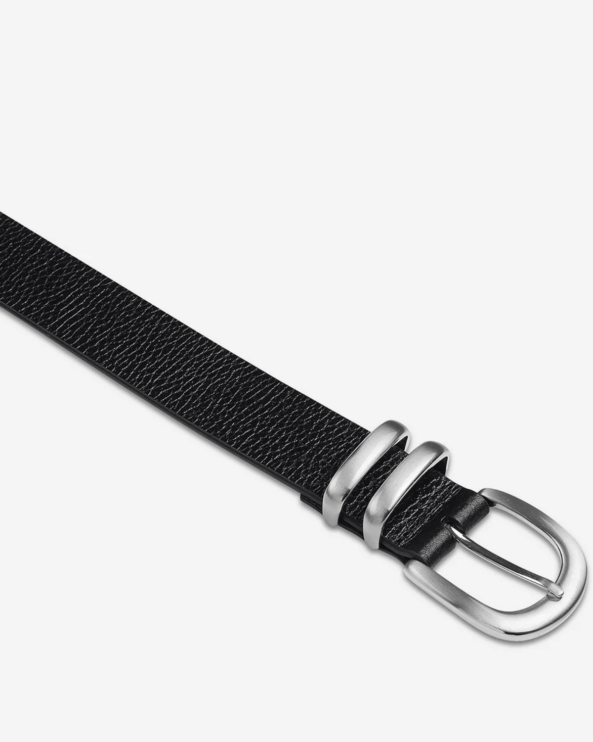 LET IT BE BELT BLACK/SILVER