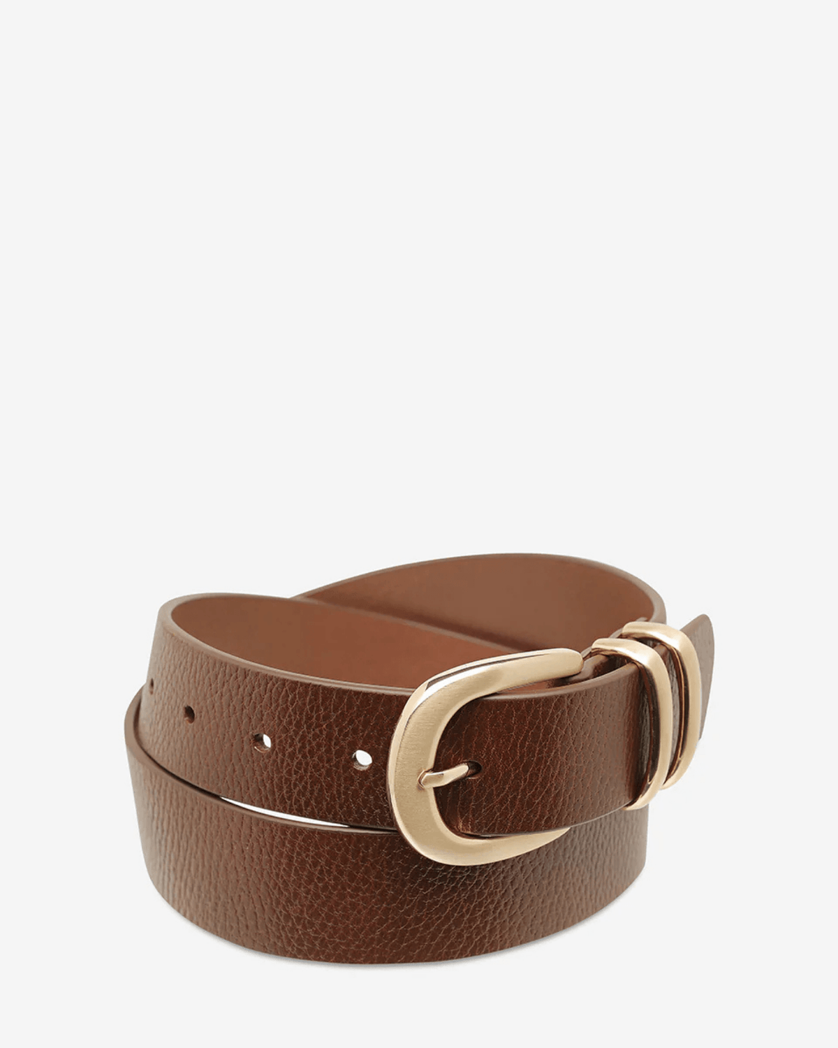 LET IT BE BELT TAN/GOLD