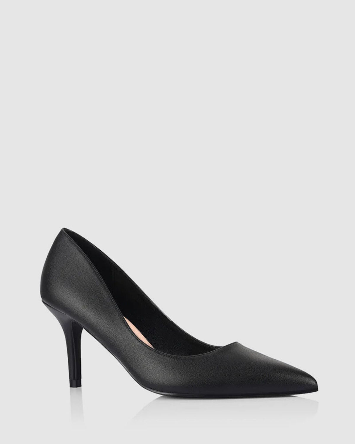 LEWIS HEEL PUMPS BLACK