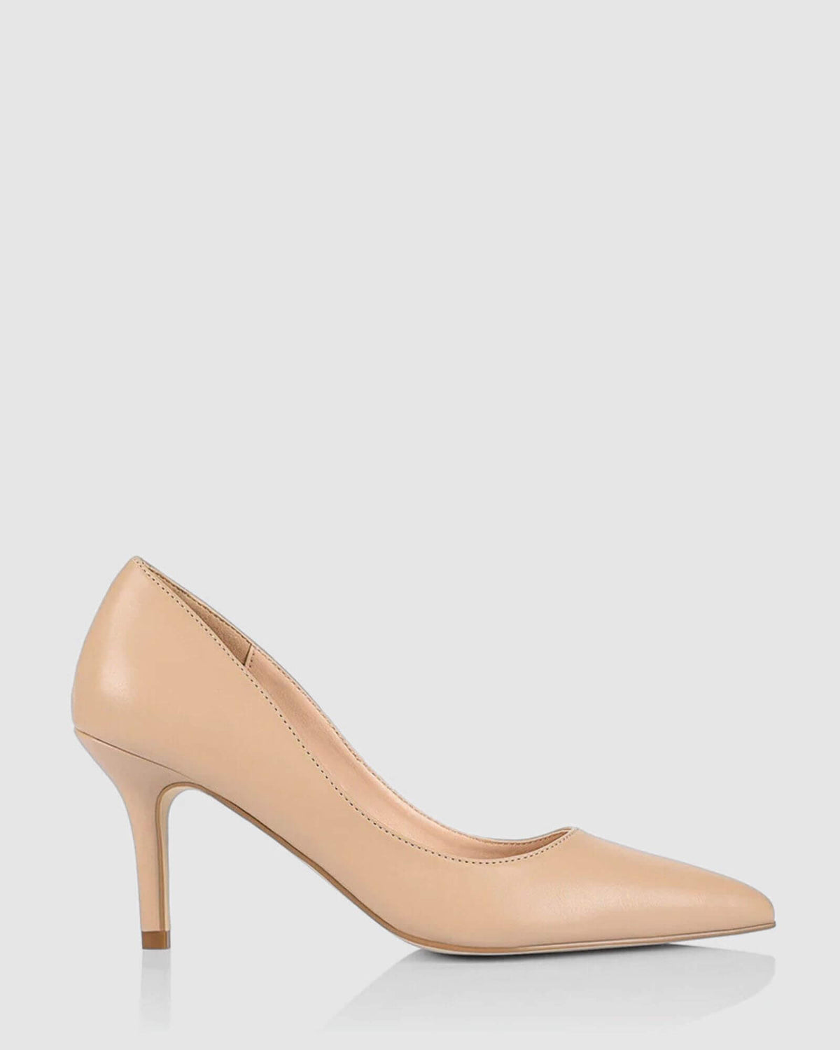 LEWIS HEEL PUMPS BEIGE