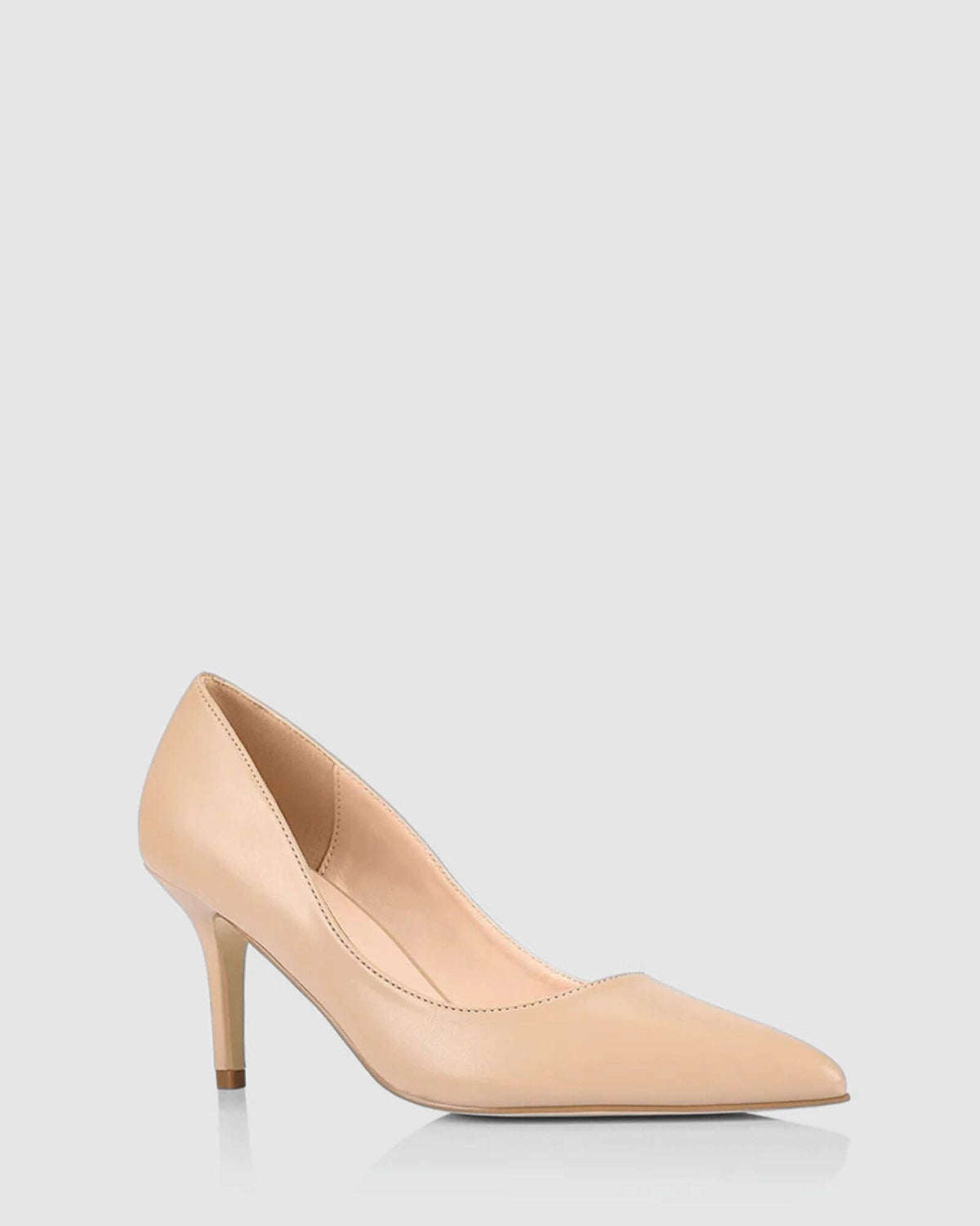 LEWIS HEEL PUMPS BEIGE