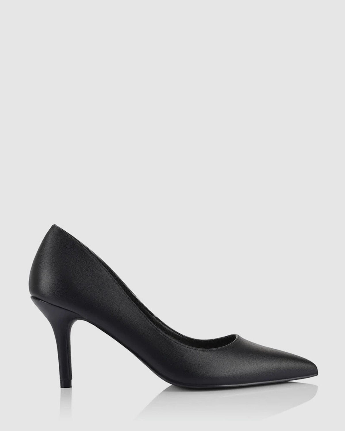 LEWIS HEEL PUMPS BLACK