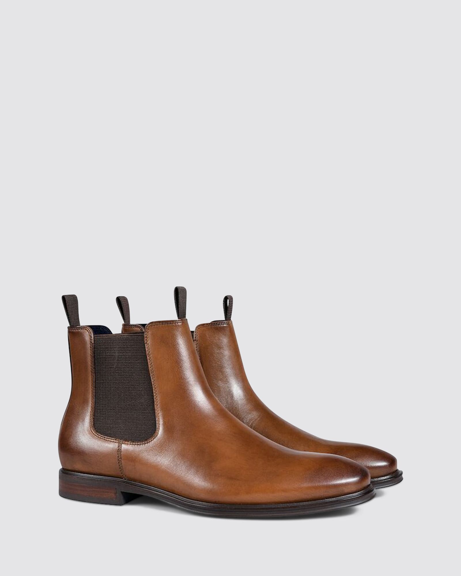 LONGREACH CHELSEA BOOTS COGNAC LEATHER