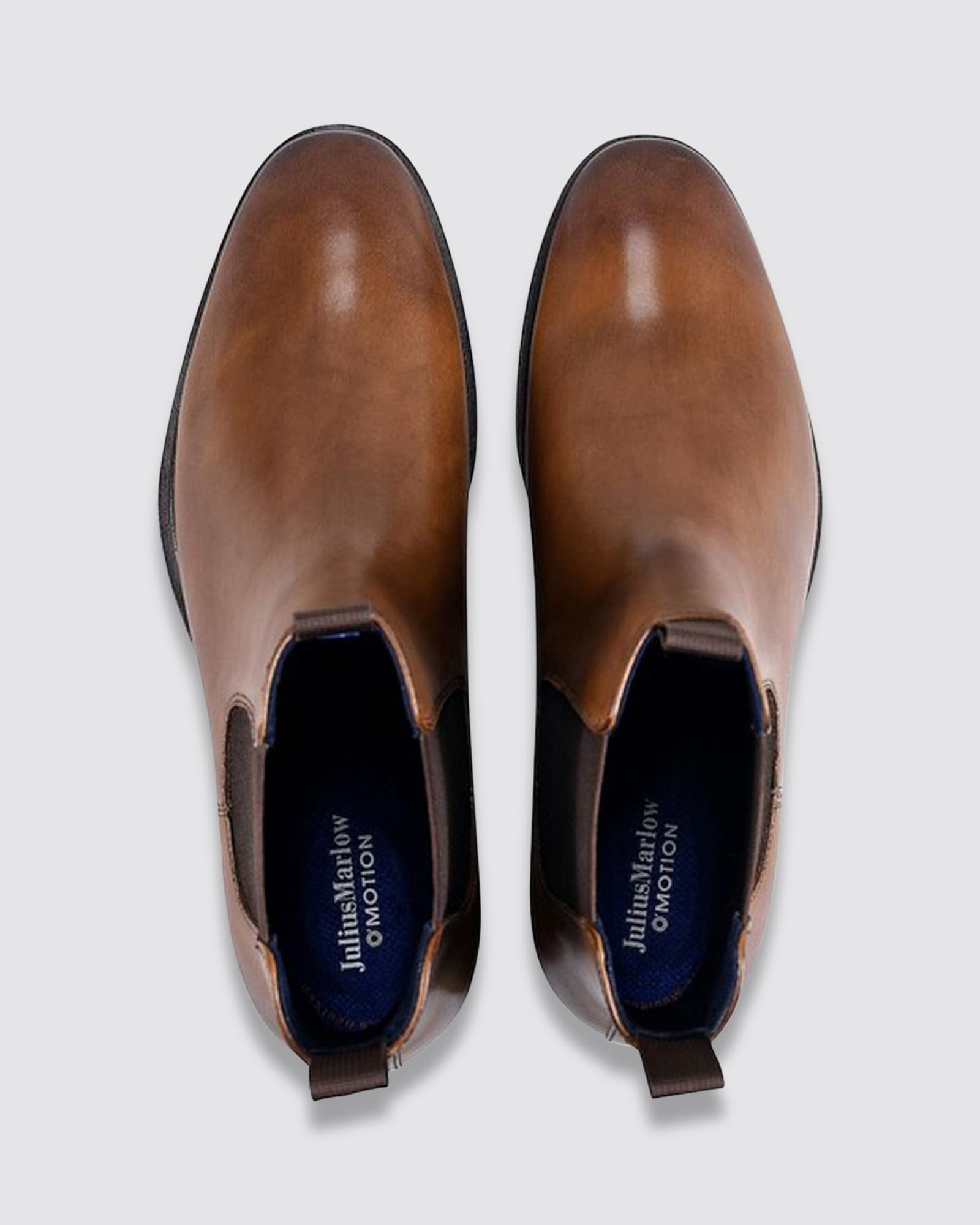 LONGREACH CHELSEA BOOTS COGNAC LEATHER