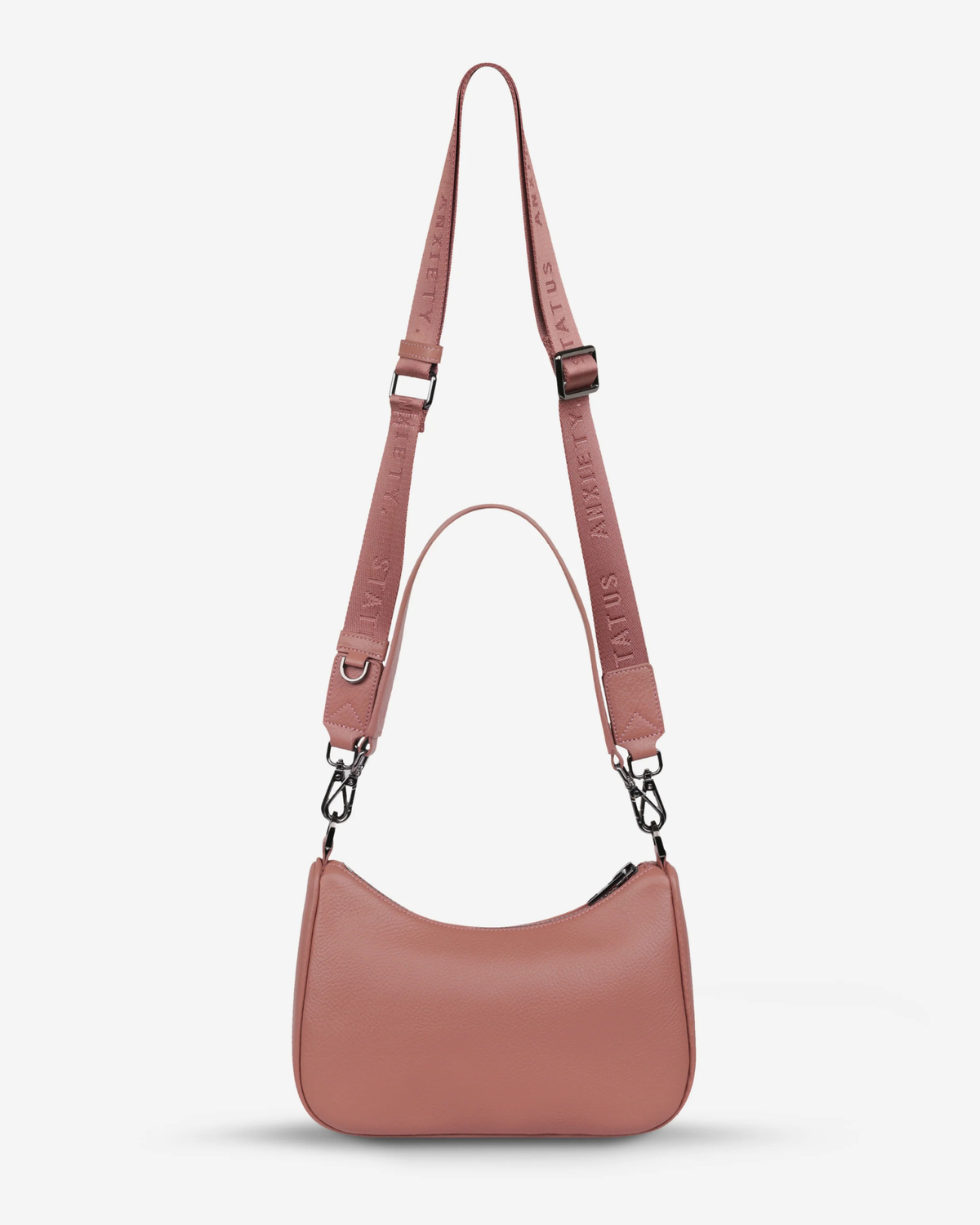 LOOK BOTH WAYS BAG DUSTY ROSE