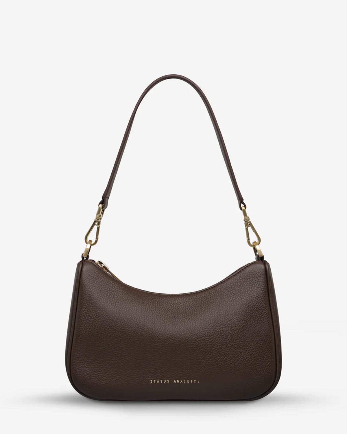 LOOK BOTH WAYS BAG COCOA/BRUSHED GOLD
