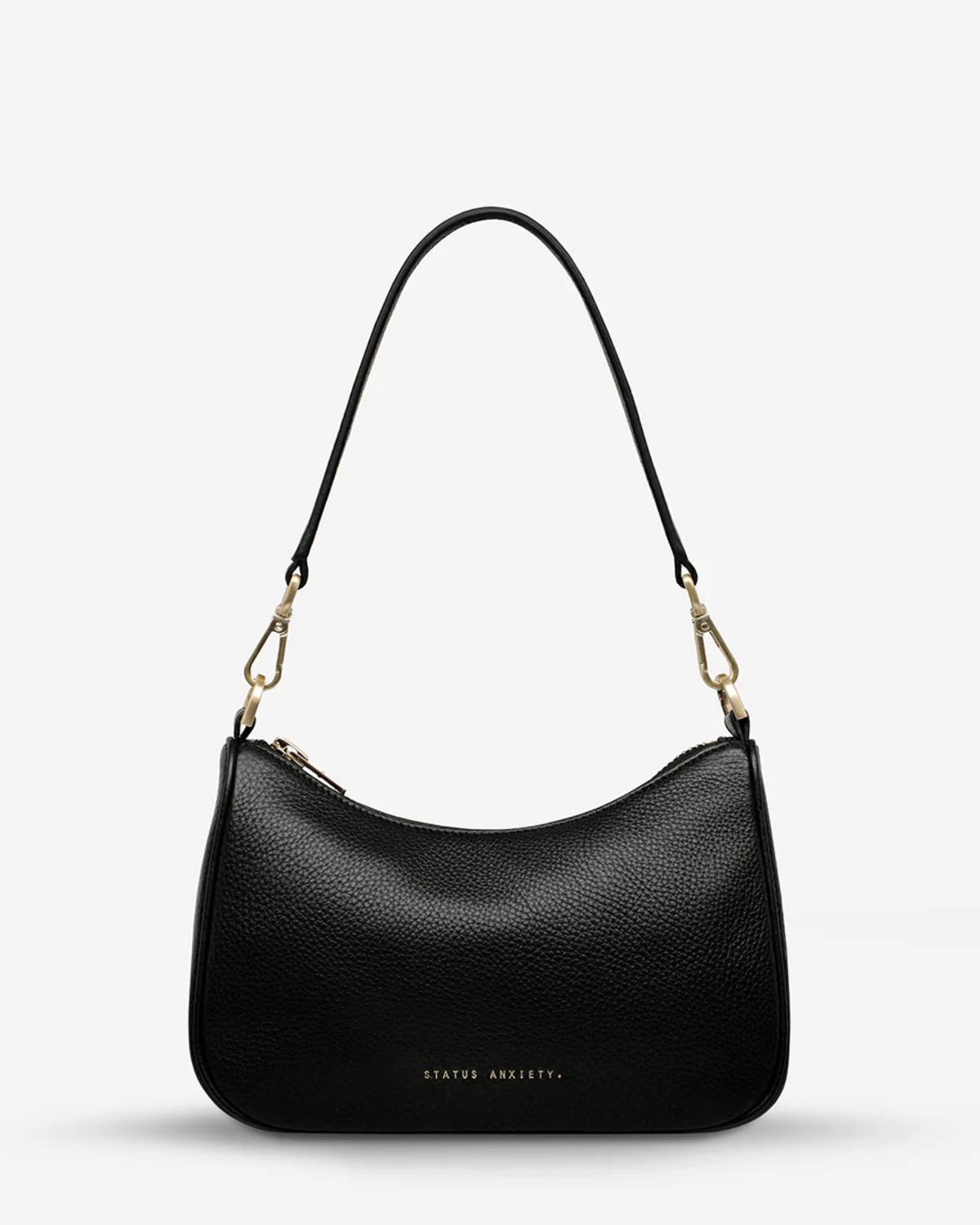 LOOK BOTH WAYS BAG BLACK/BRUSHED GOLD