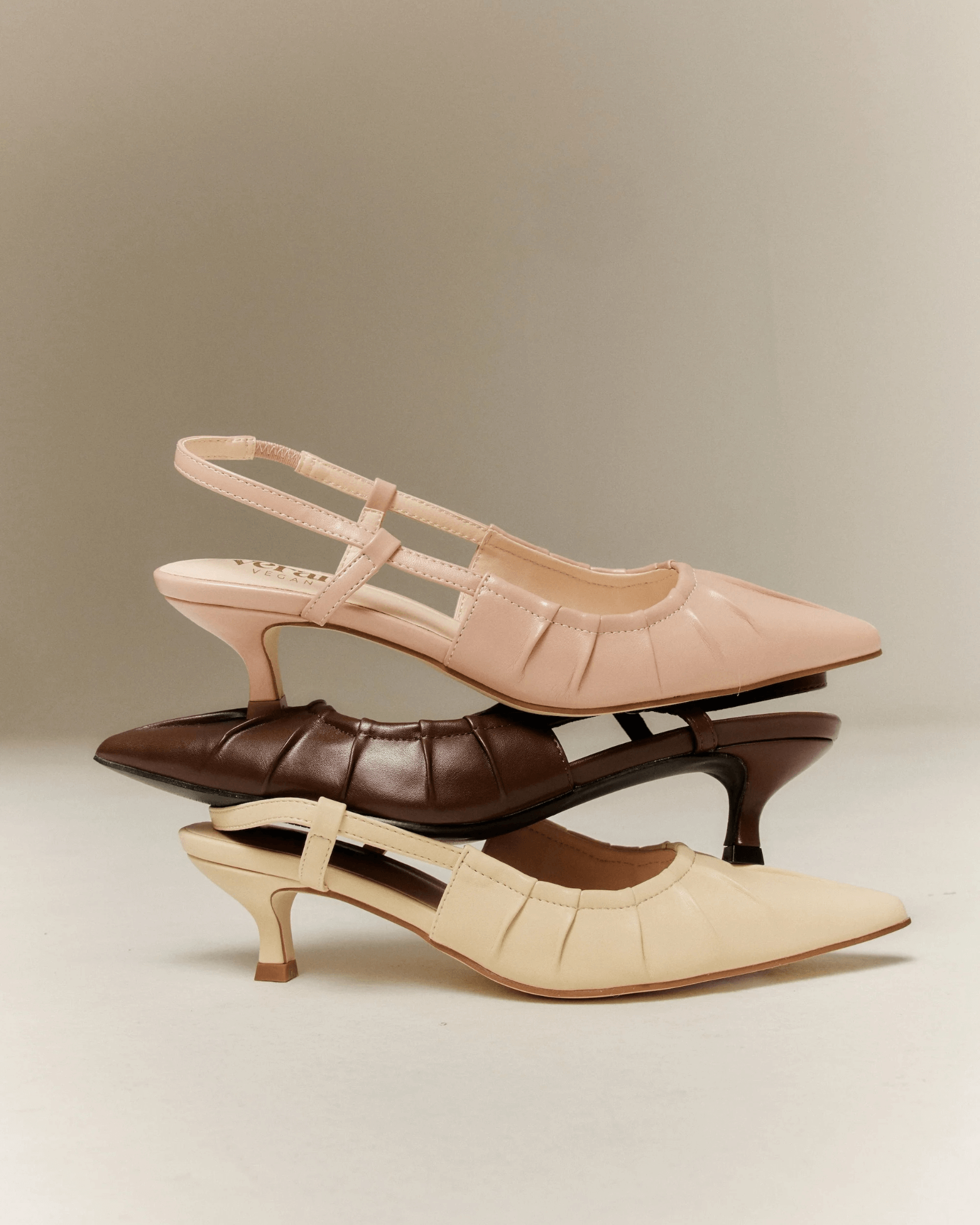 LUCIUS KITTEN HEELS DUSTY PINK