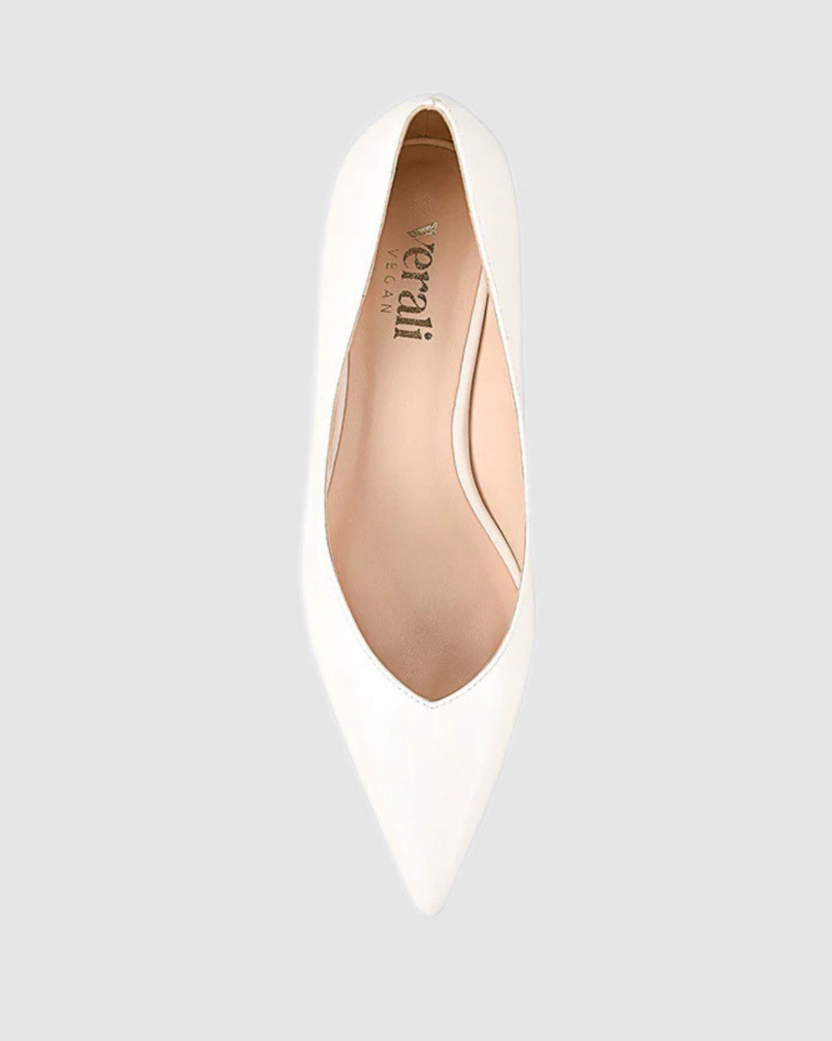 LUCY KITTEN HEELS CHALK WHITE