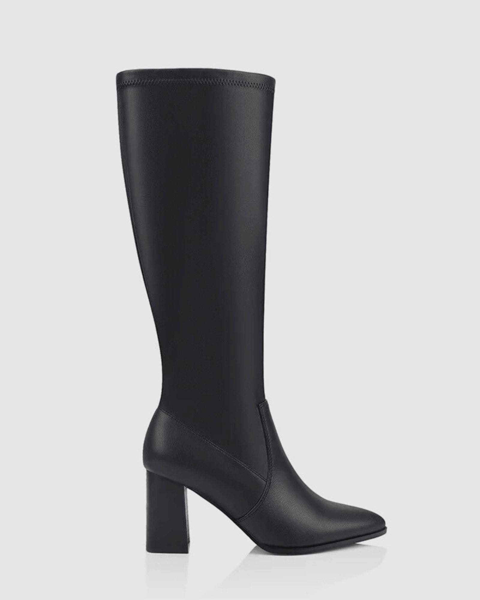MARLO KNEE HIGH BOOTS BLACK