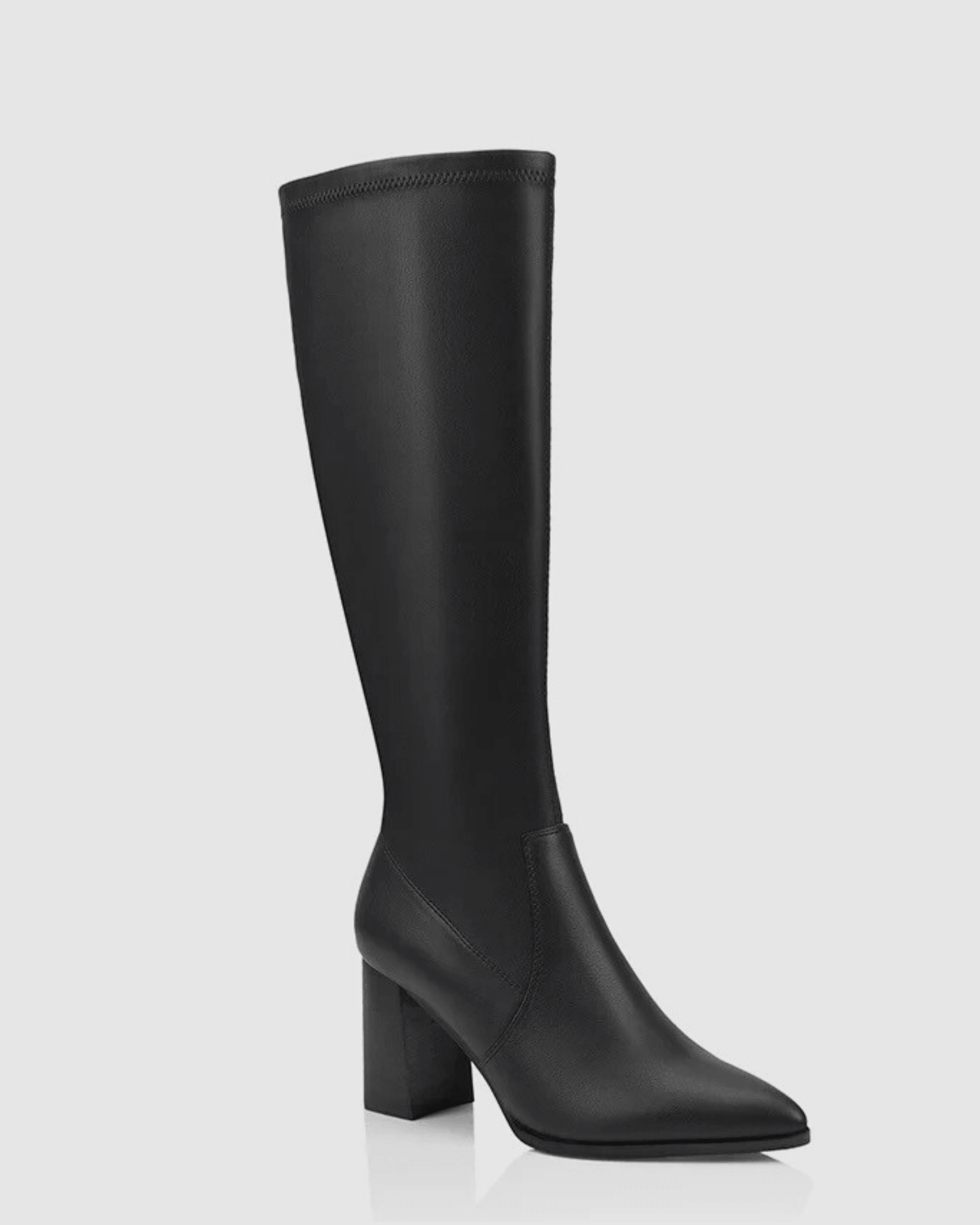 MARLO KNEE HIGH BOOTS BLACK
