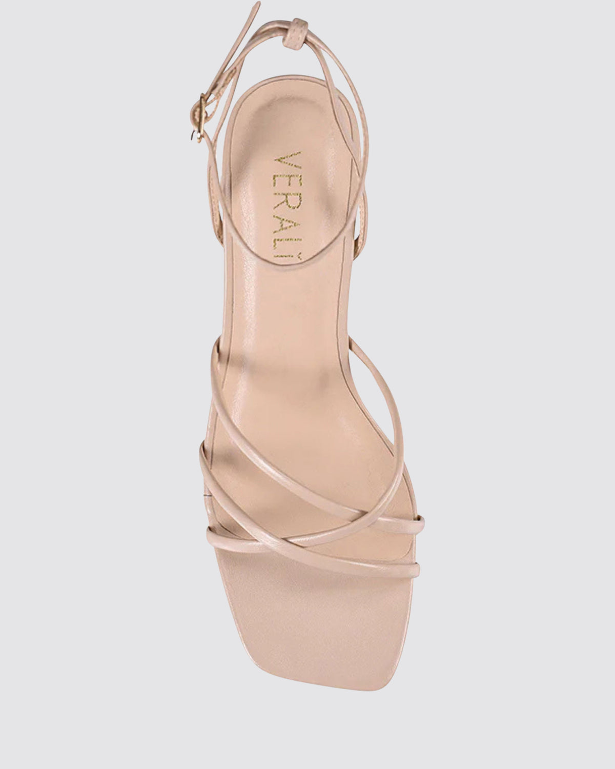 NAKITA BLOCK HEEL SANDALS NUDE