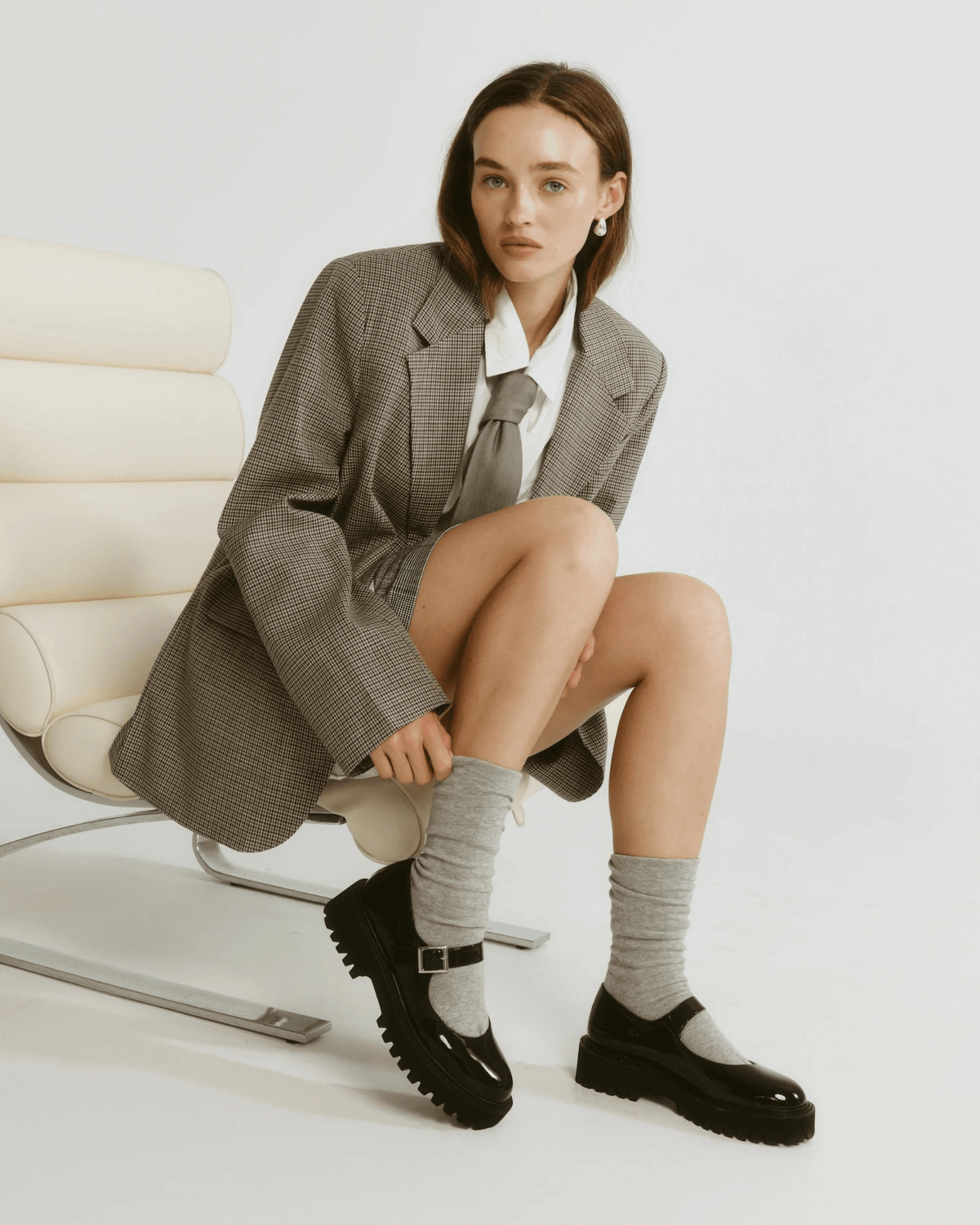 NERO MARY JANE LOAFERS BLACK PATENT