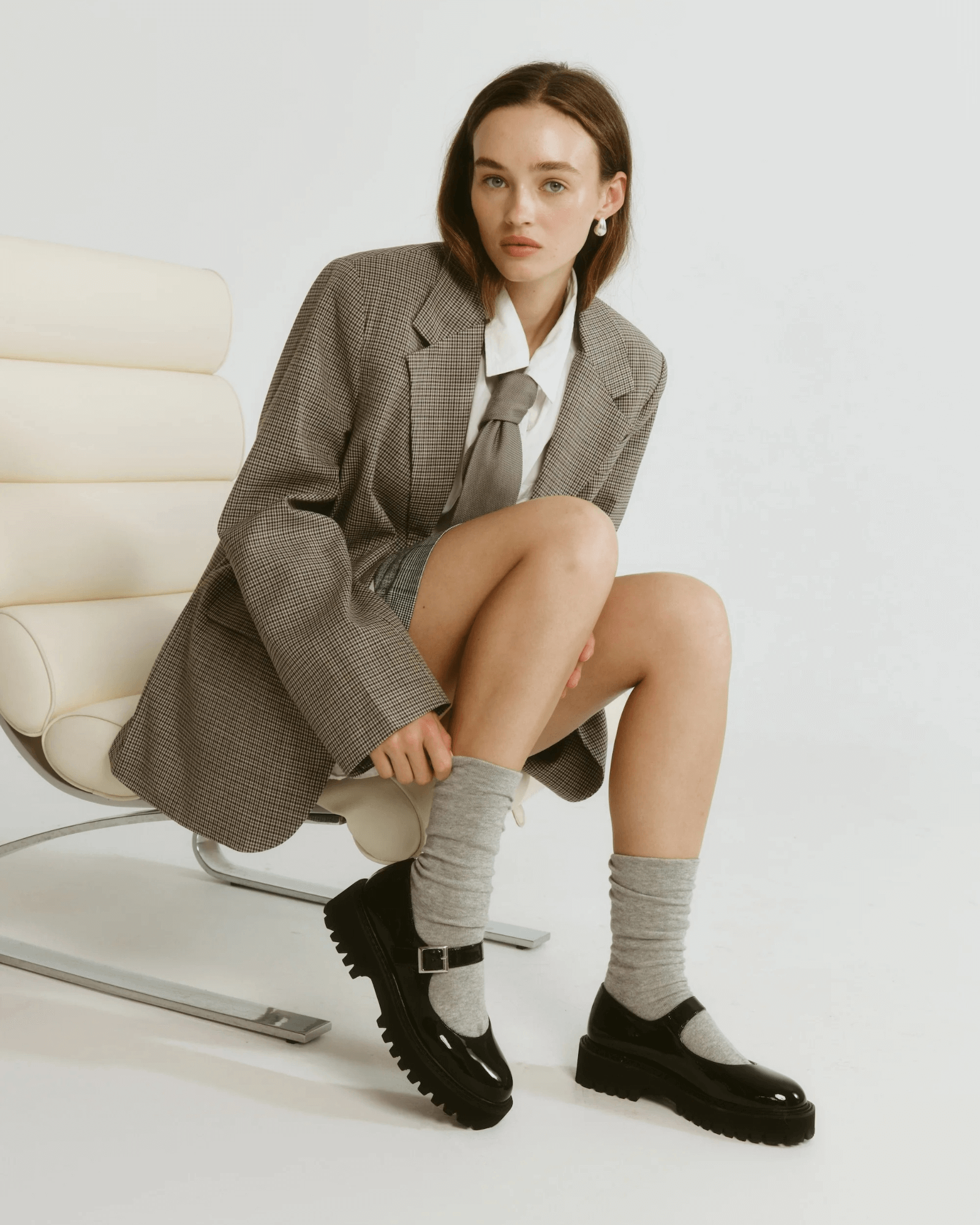 NERO MARY JANE LOAFERS BLACK PATENT