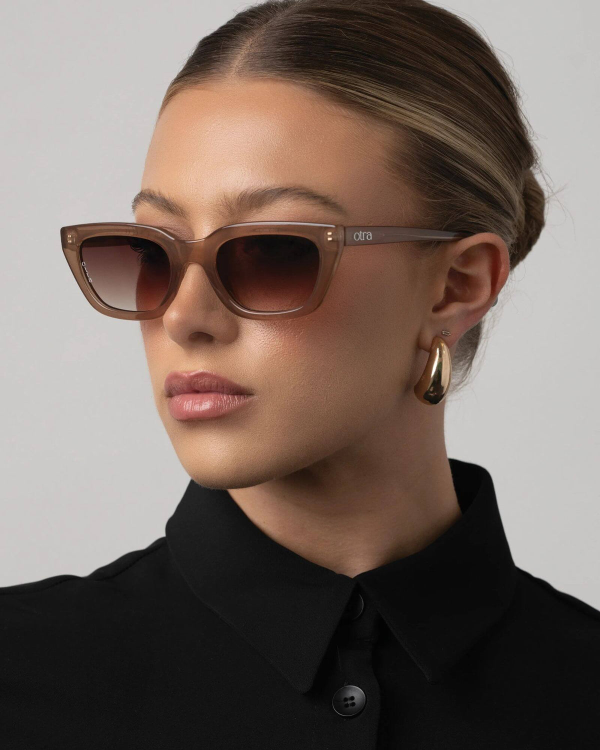 NOVE SUNGLASSES TRANS COFFEE/BROWN