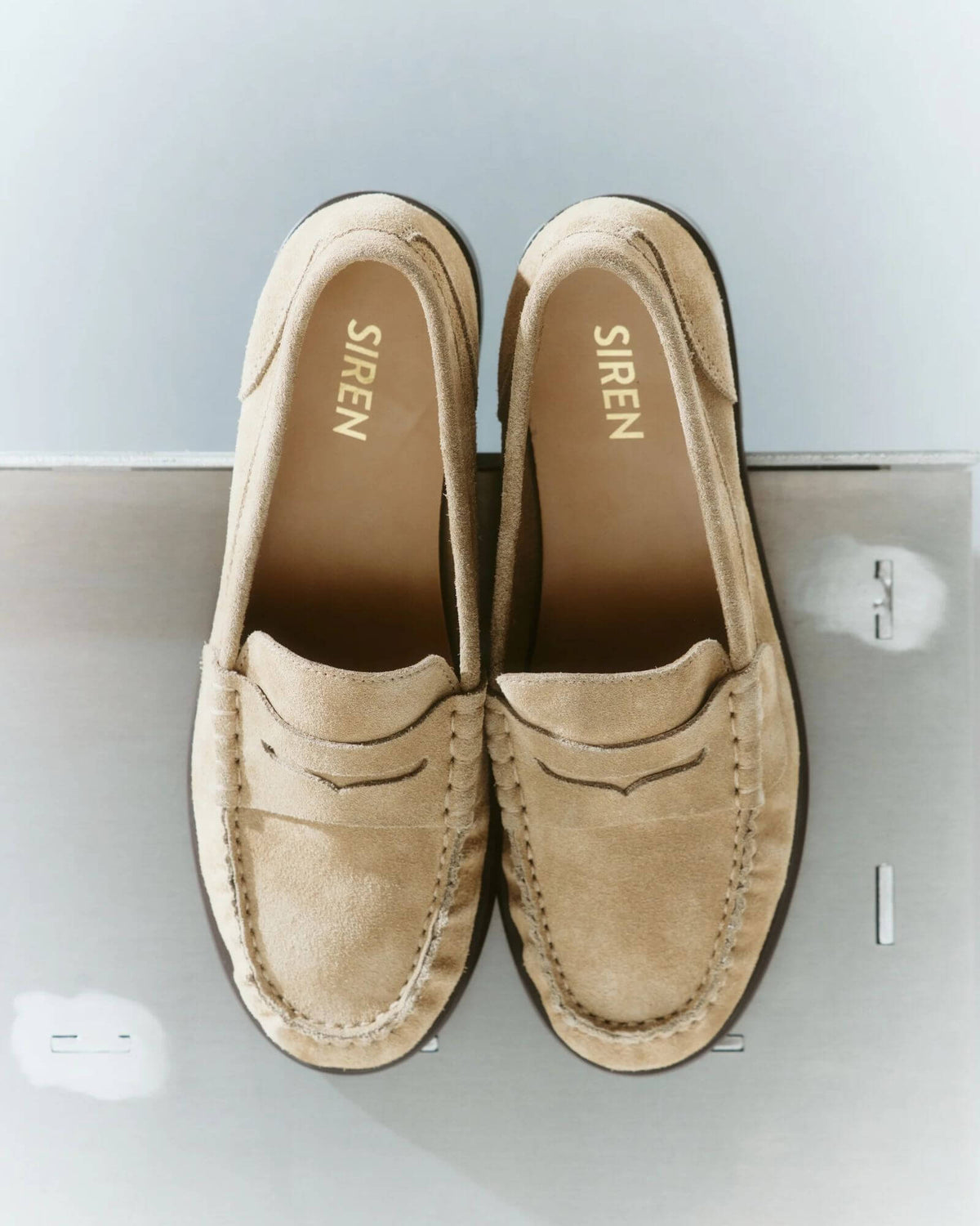PADDY LOAFERS TAUPE SUEDE