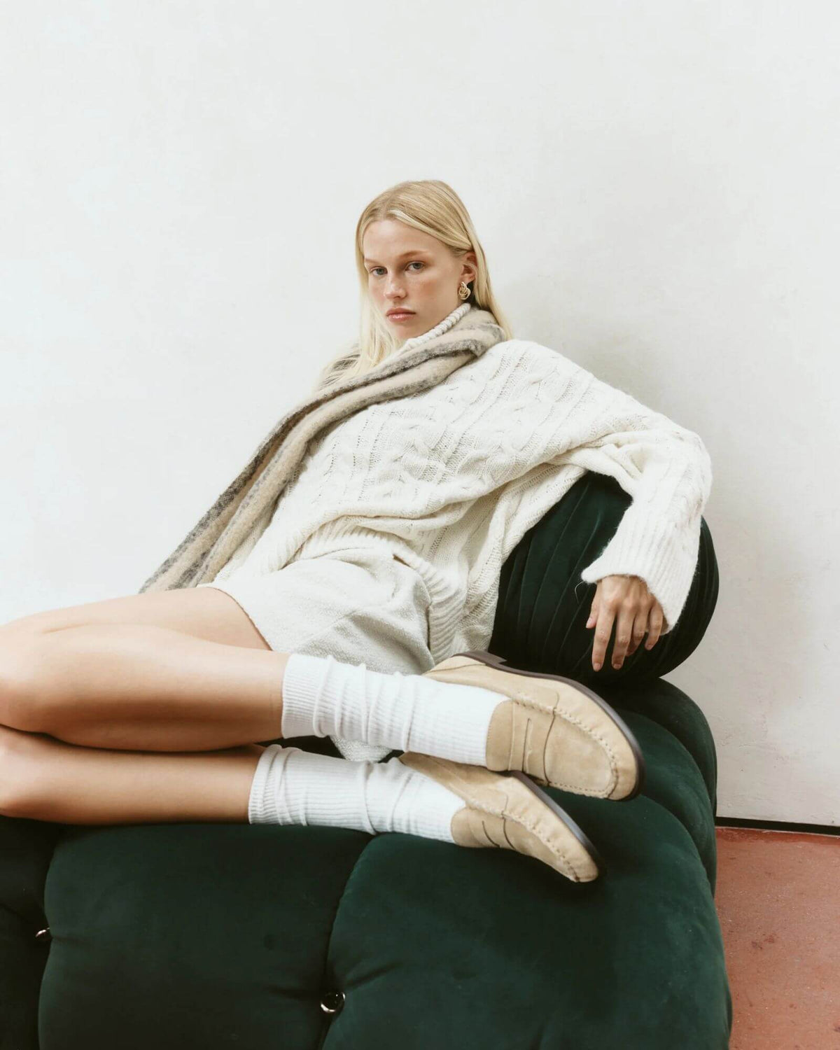 PADDY LOAFERS TAUPE SUEDE