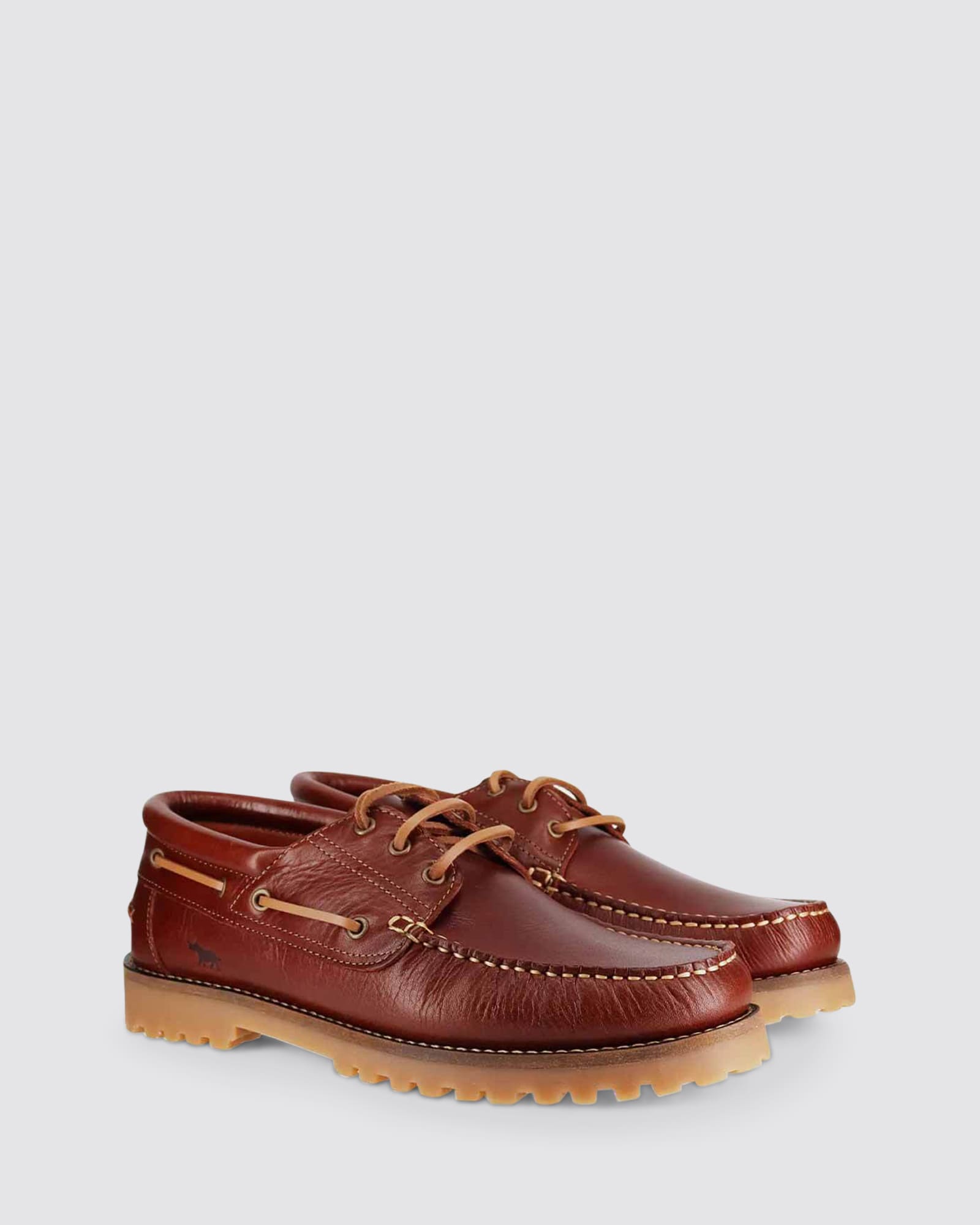 PEAK LOAFERS COGNAC LEATHER