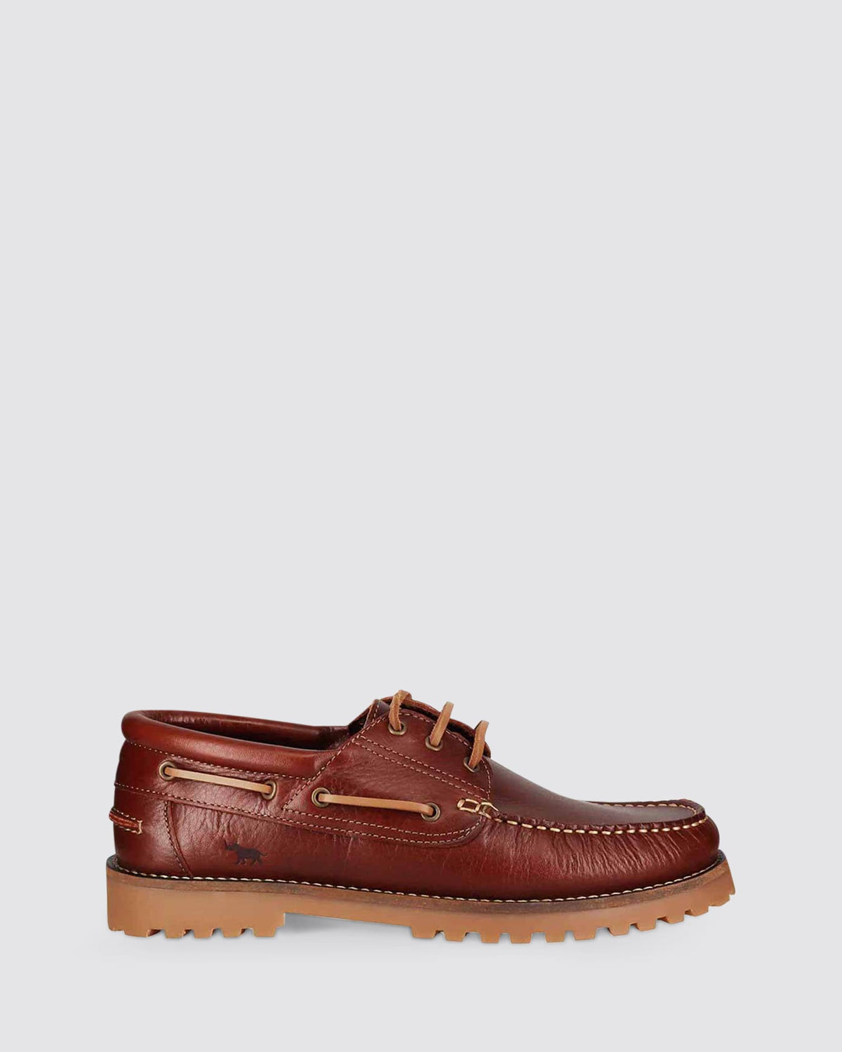 PEAK LOAFERS COGNAC LEATHER
