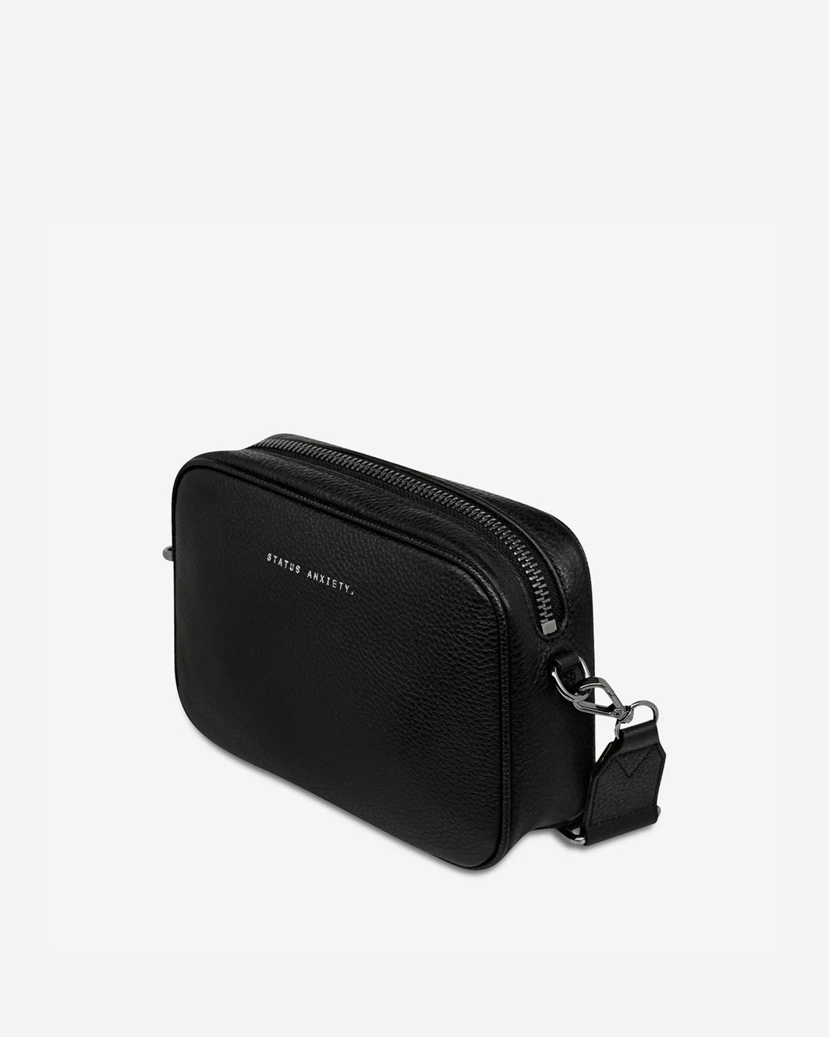 PLUNDER BAG BLACK WITH WEBBED STRAP