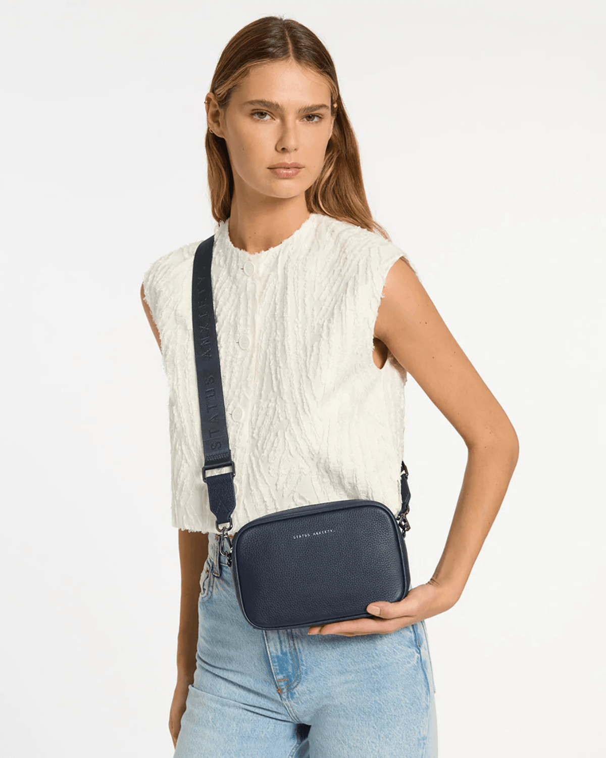 PLUNDER BAG MIDNIGHT BLUE WITH WEBBED STRAP