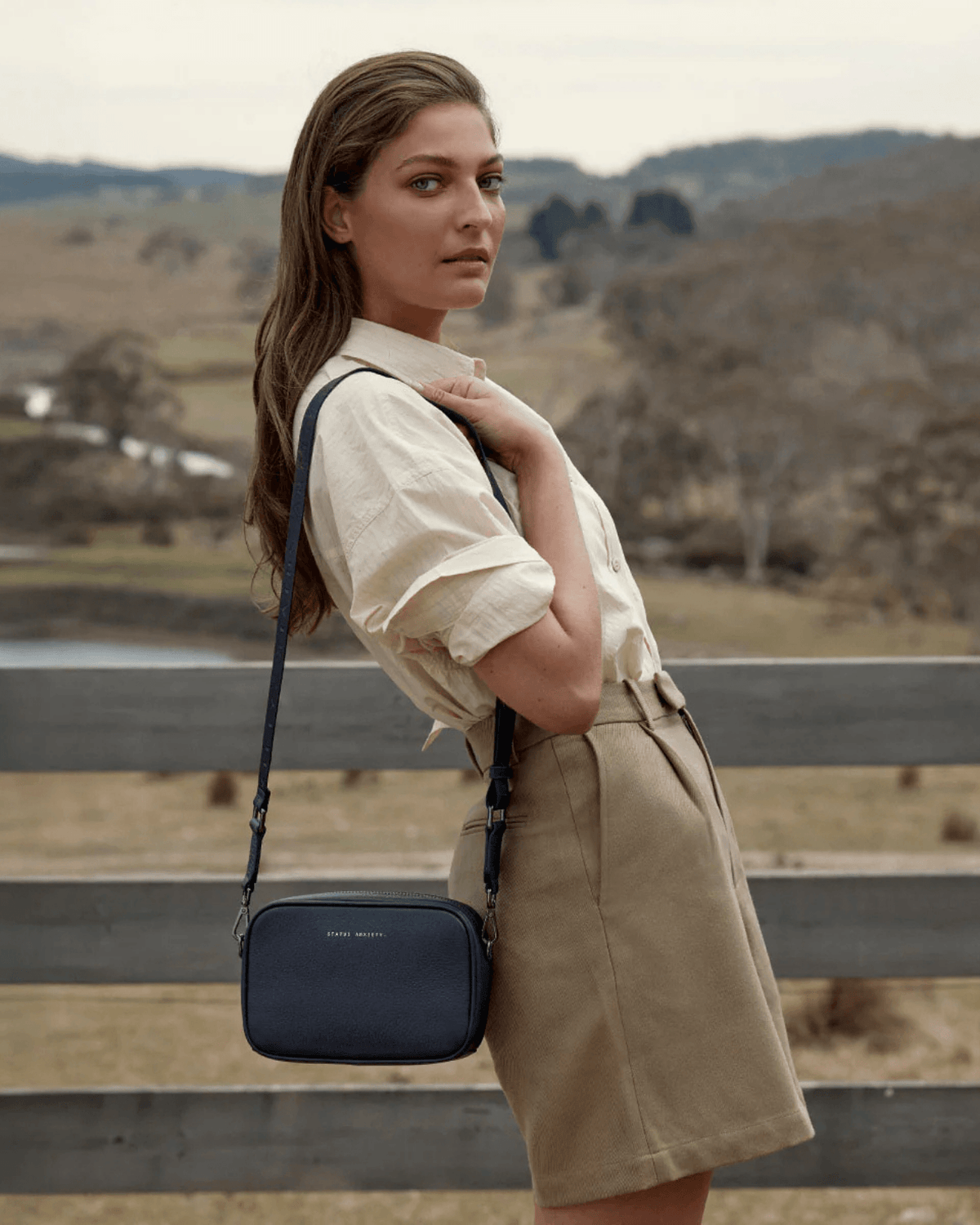 PLUNDER BAG MIDNIGHT BLUE WITH WEBBED STRAP