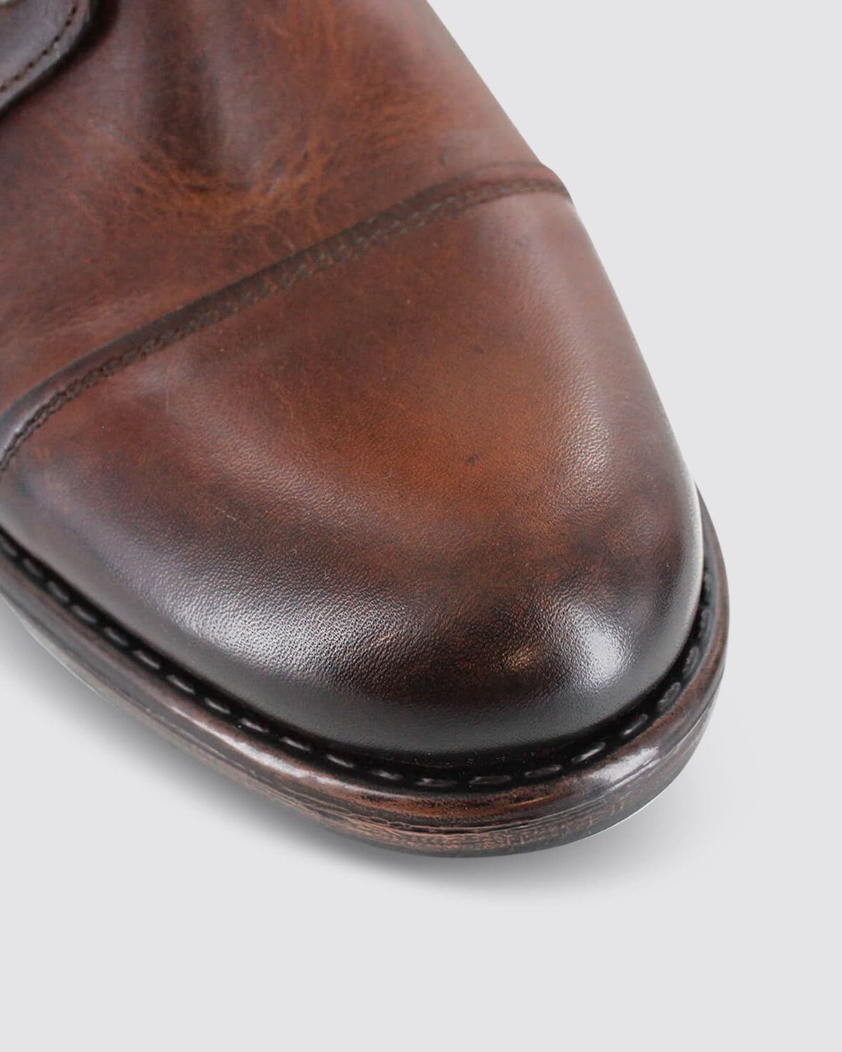 PORTER LACE UP BOOTS CAMEL LEATHER