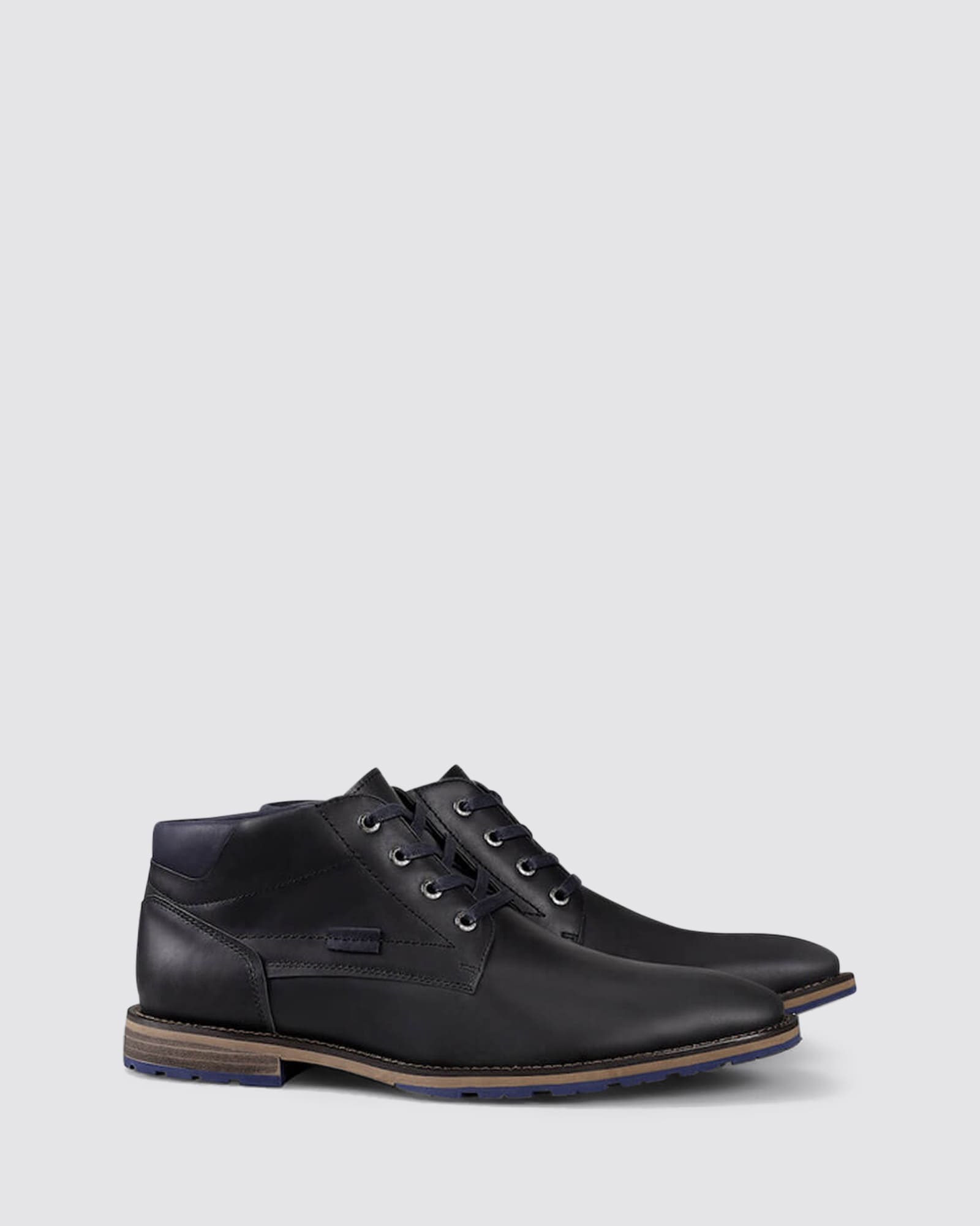 RATIONAL DRESS SHOES BLACK LEATHER