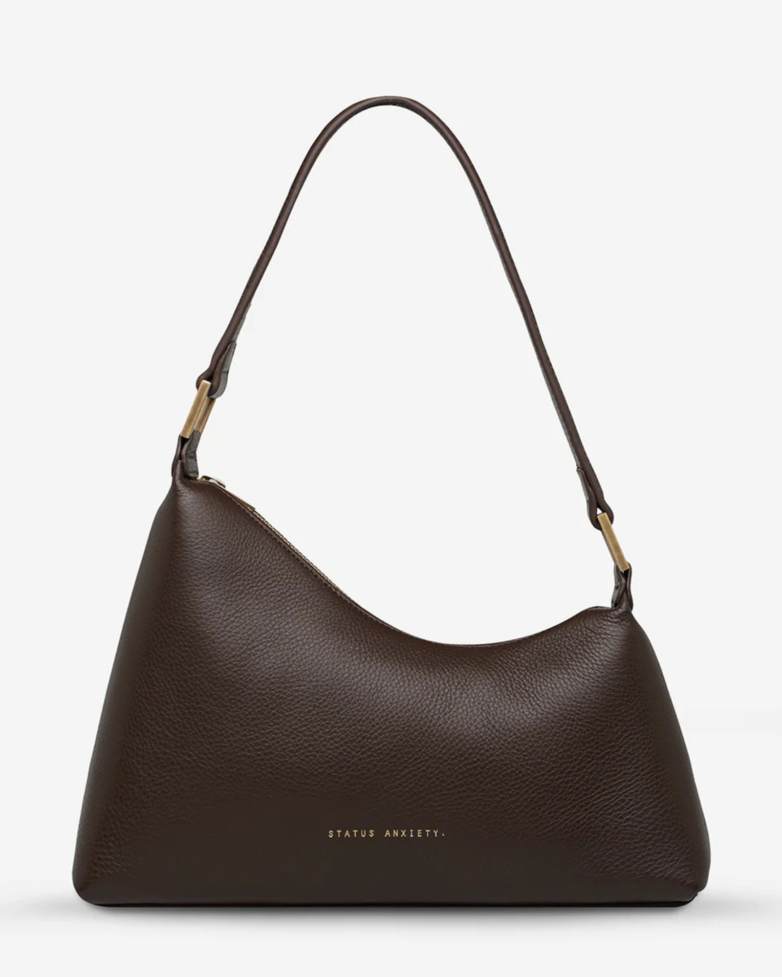 REVERIE BAG COCOA/BRUSHED GOLD