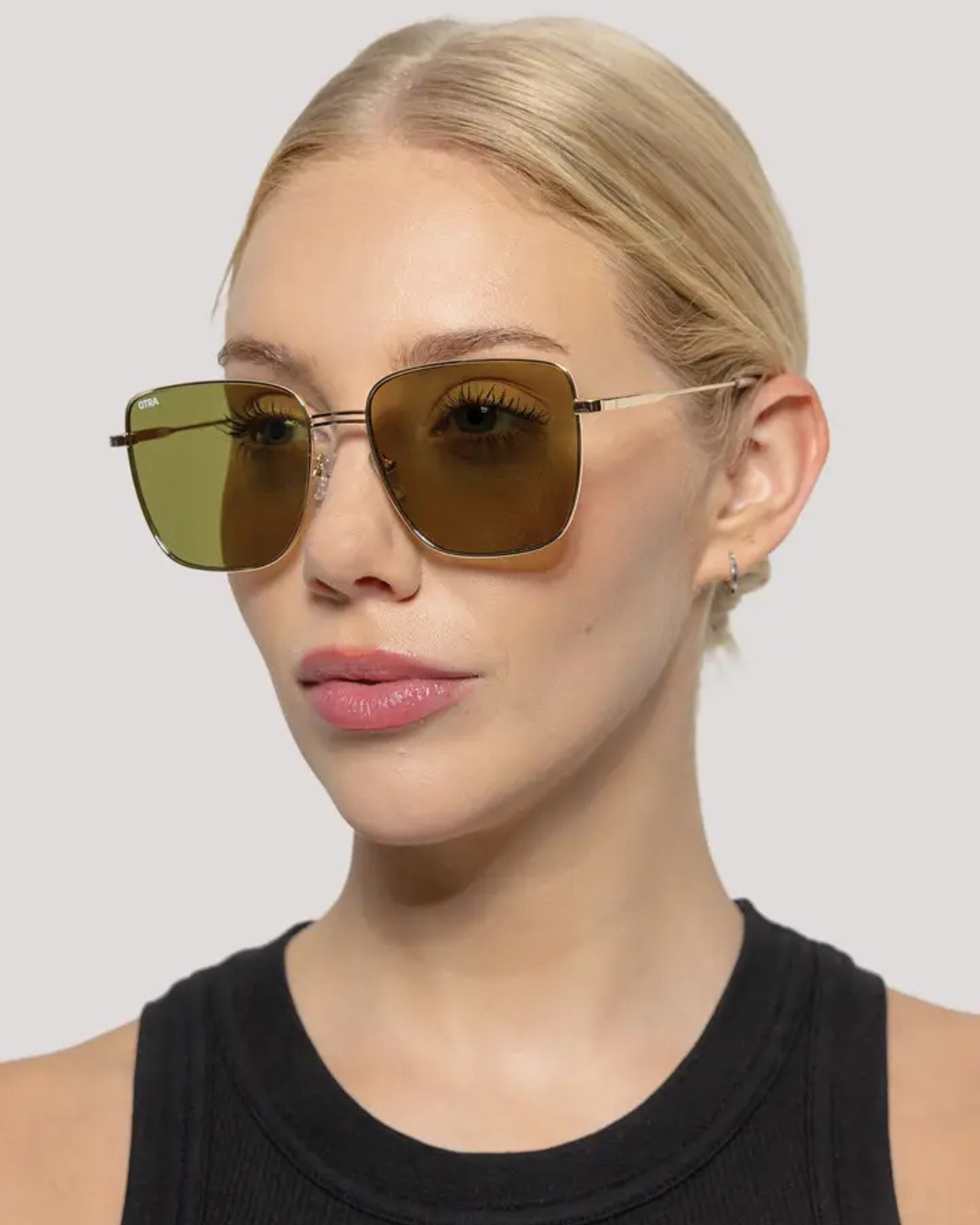 RITA SUNGLASSES GOLD/GREEN