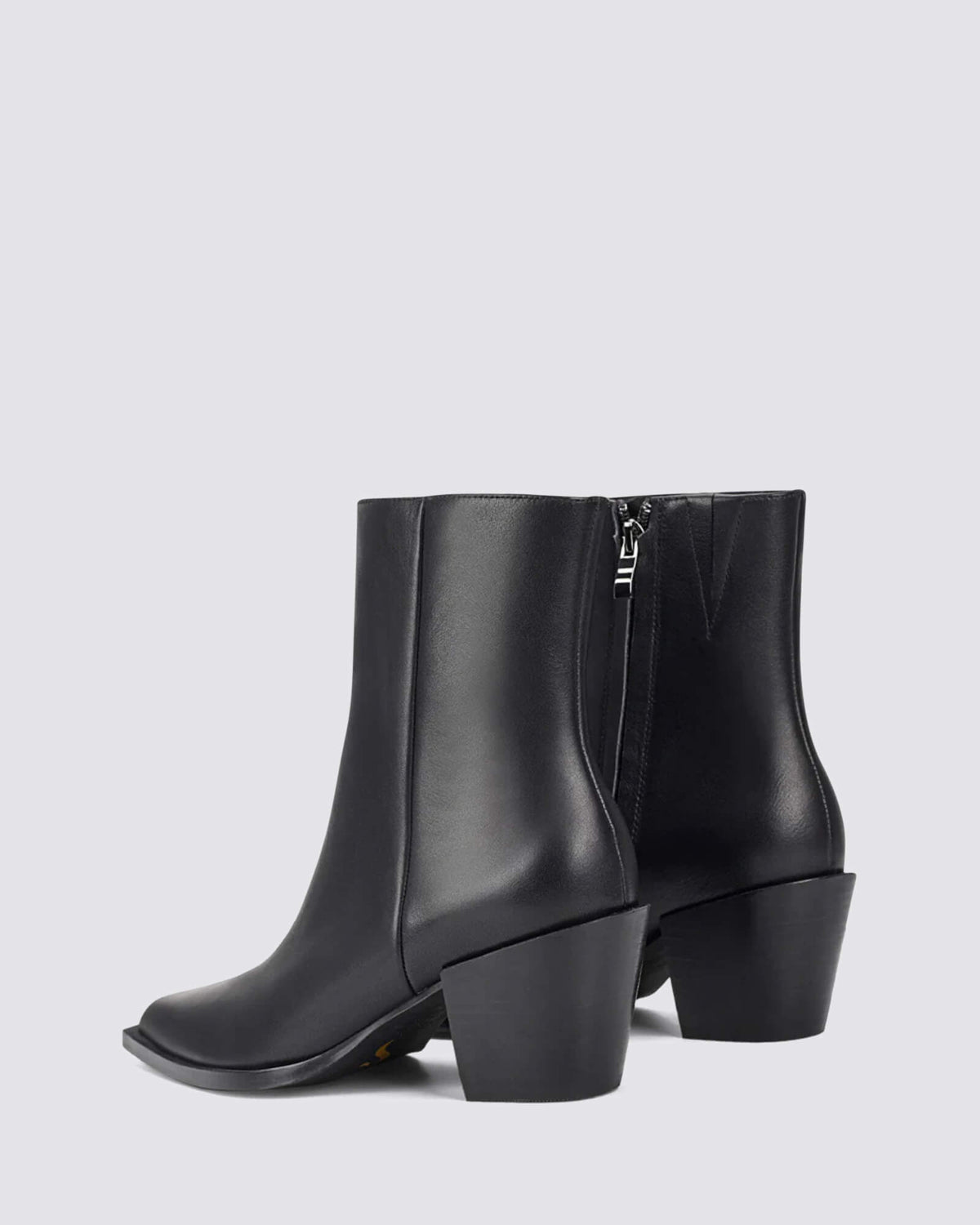 ROGER ANKLE BOOTS BLACK LEATHER