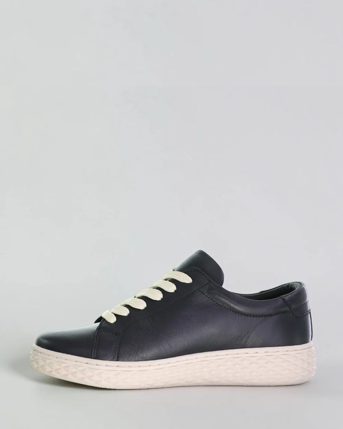 ROSE SNEAKERS BLACK LEATHER