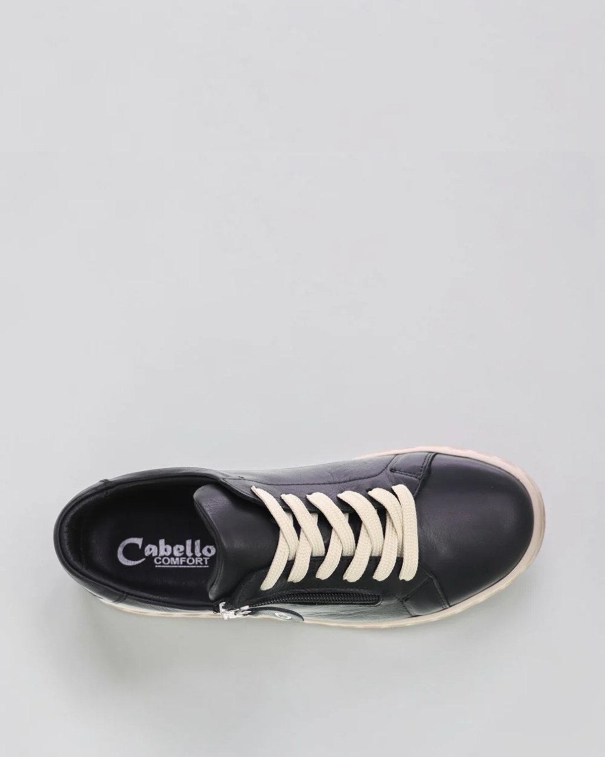 ROSE SNEAKERS BLACK LEATHER