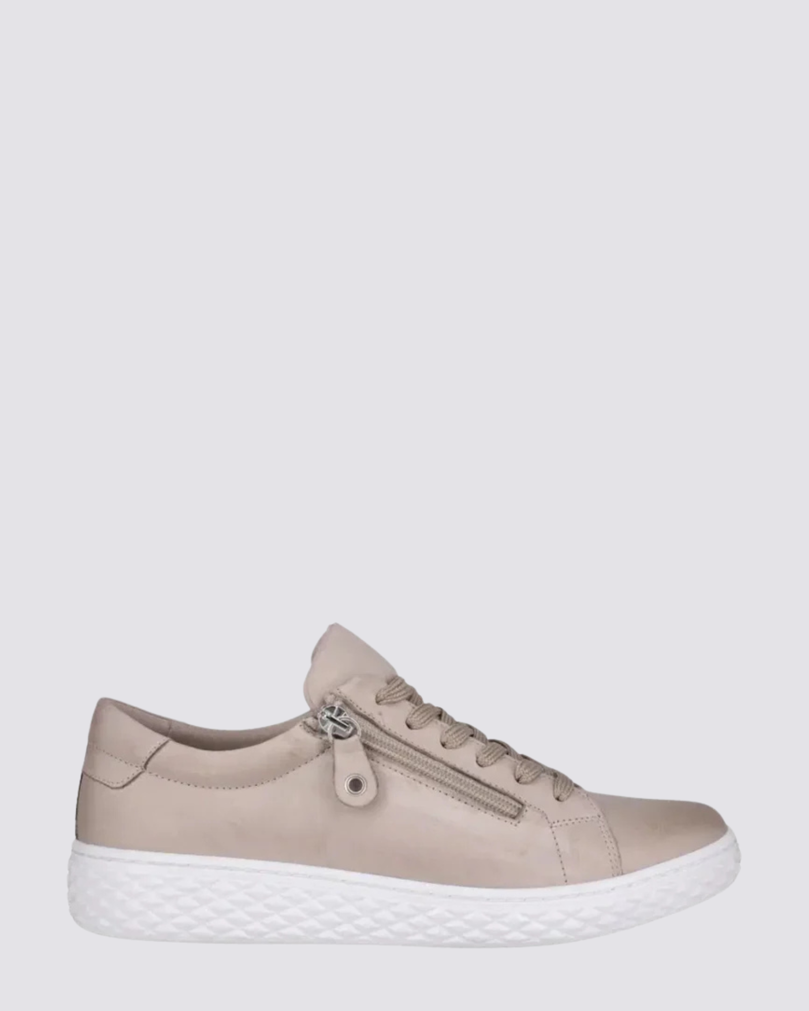 ROSE SNEAKERS STONE LEATHER