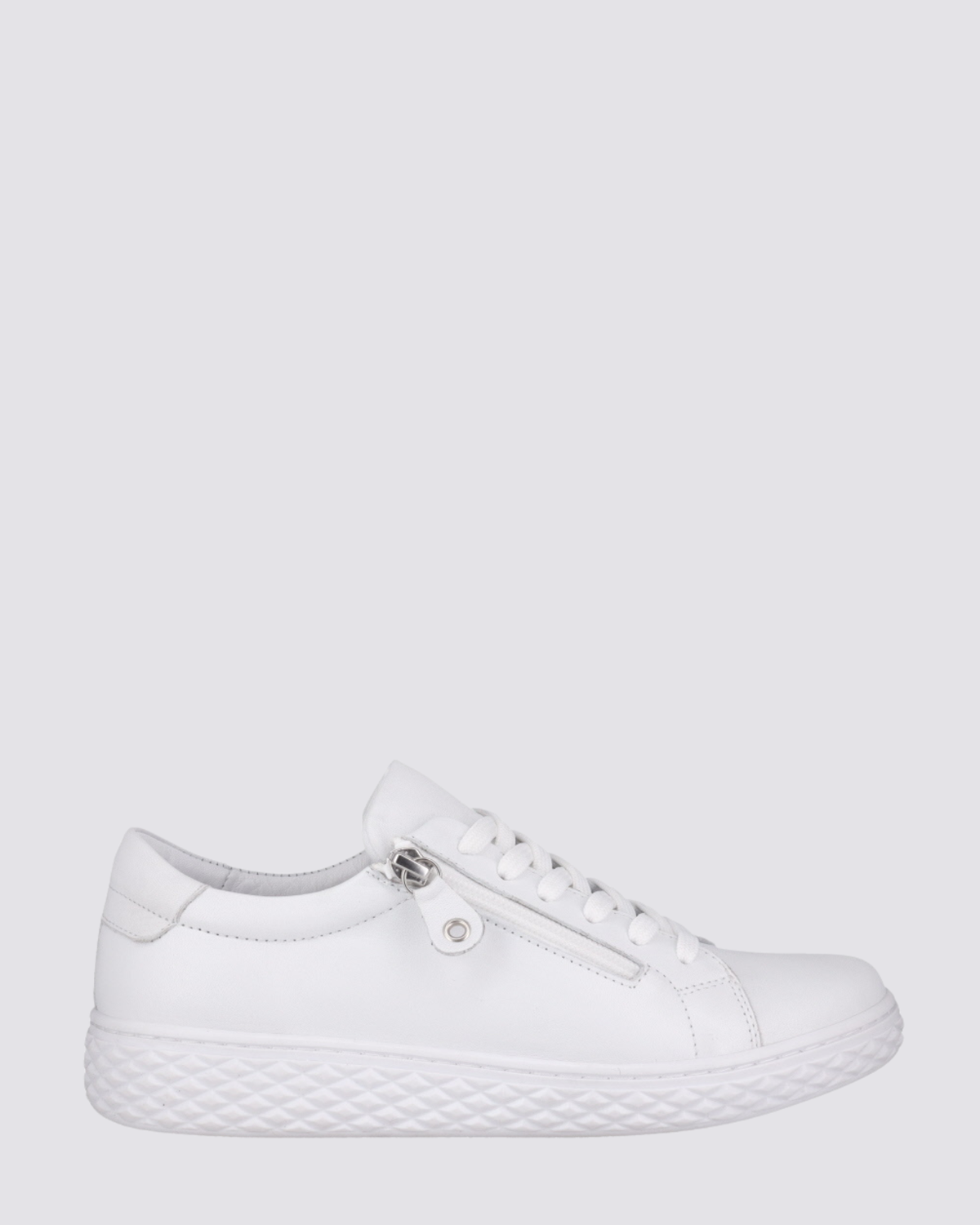 ROSE SNEAKERS WHITE LEATHER