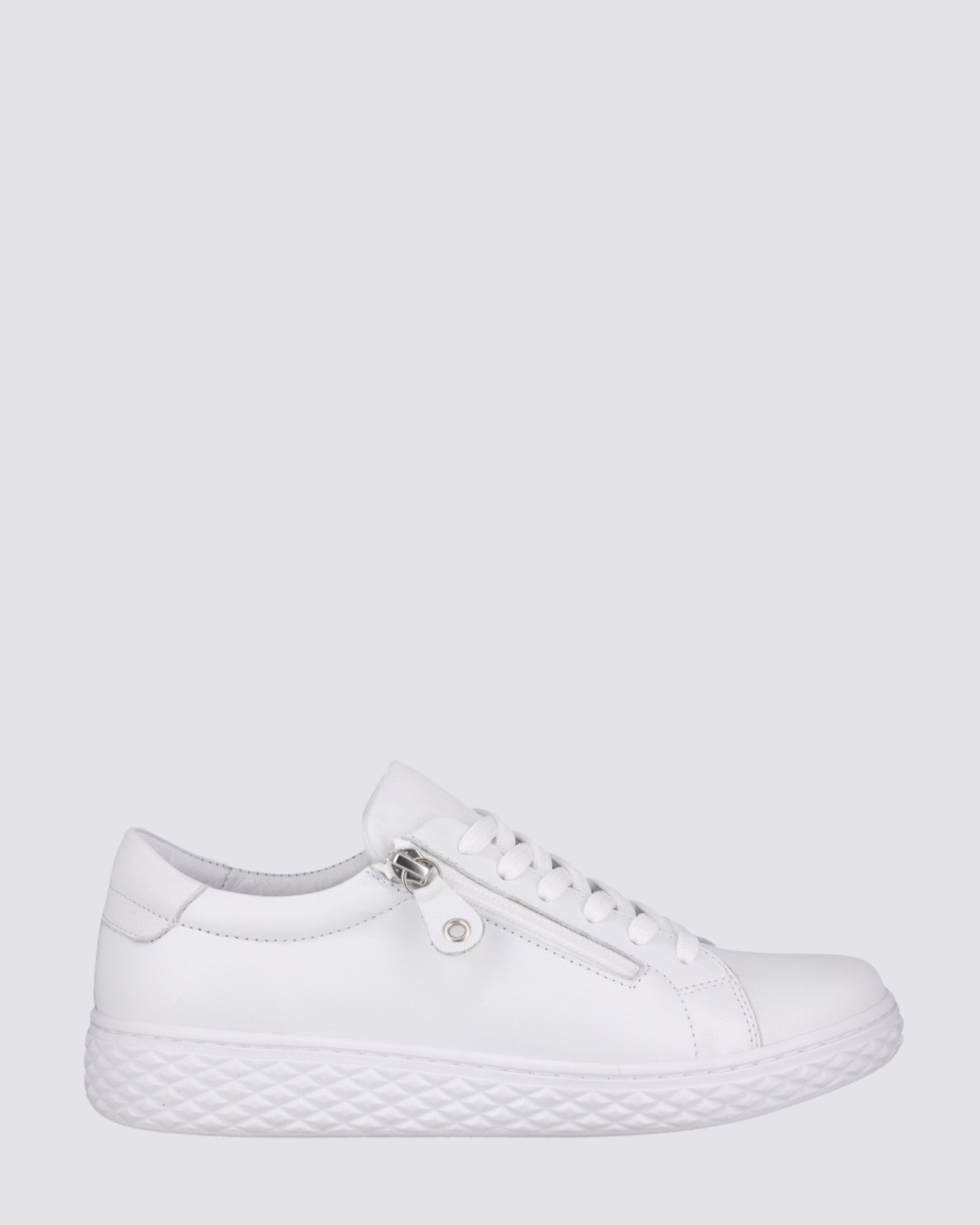 ROSE SNEAKERS WHITE LEATHER