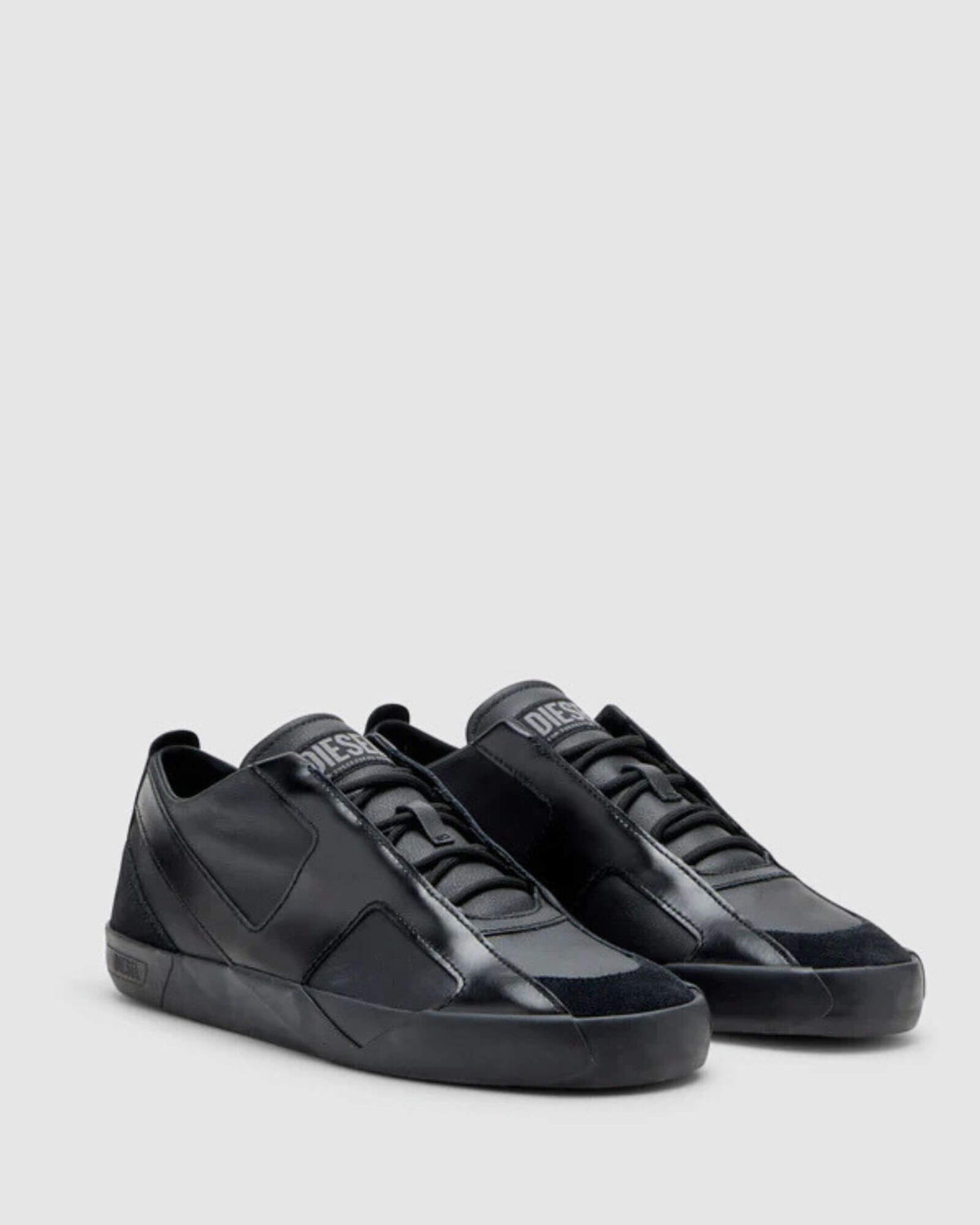 SLANTE-D LOW MENS SNEAKERS BLACK/BLACK