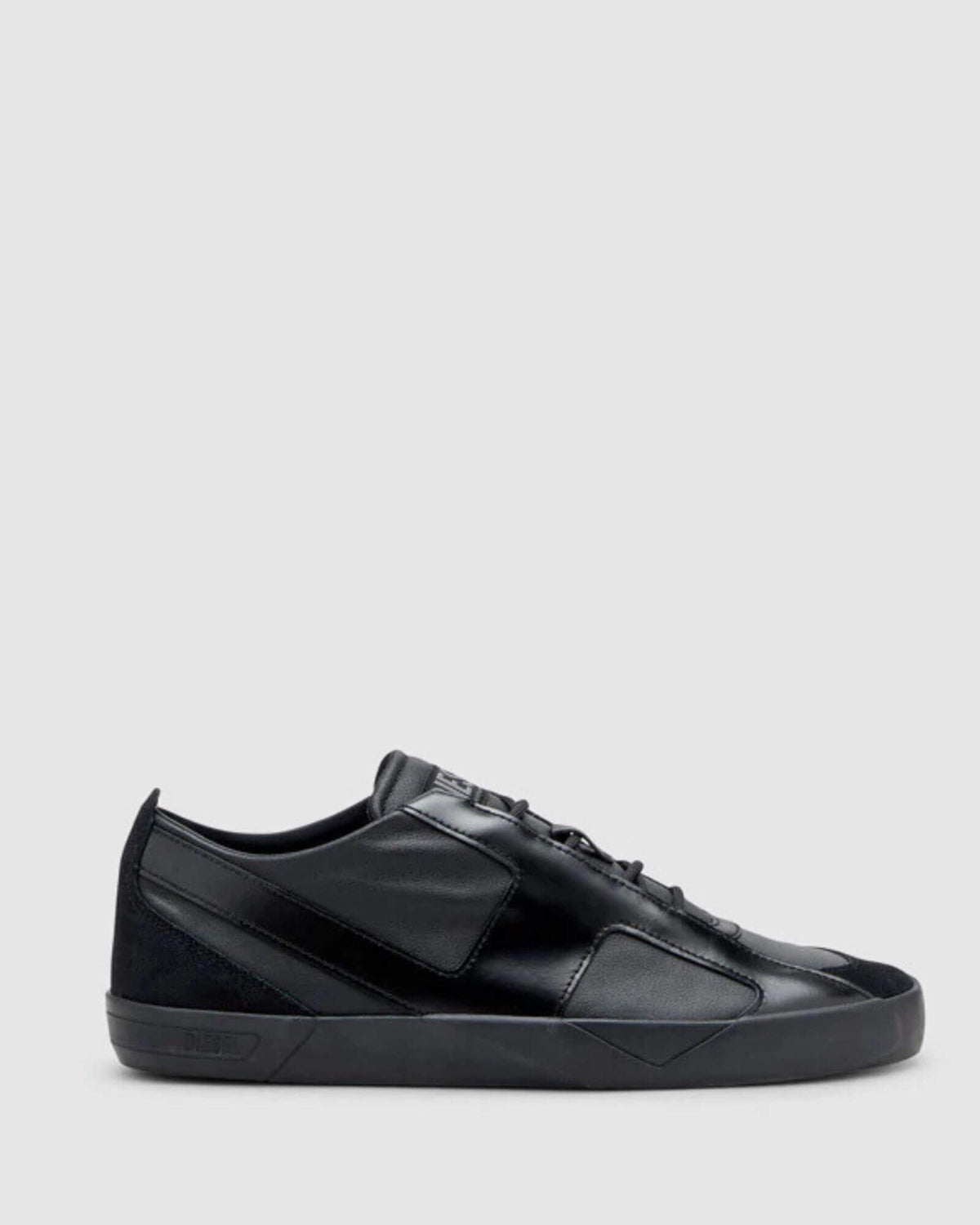 SLANTE-D LOW MENS SNEAKERS BLACK/BLACK