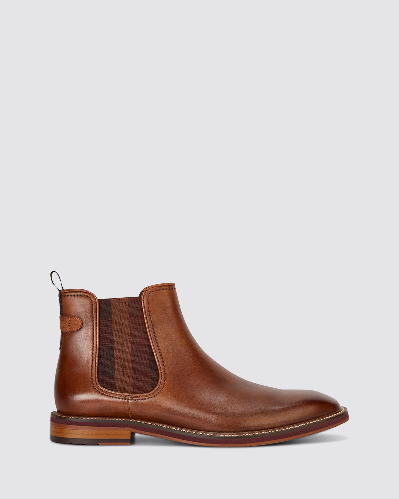 SCUTTLE CHELSEA BOOTS COGNAC LEATHER