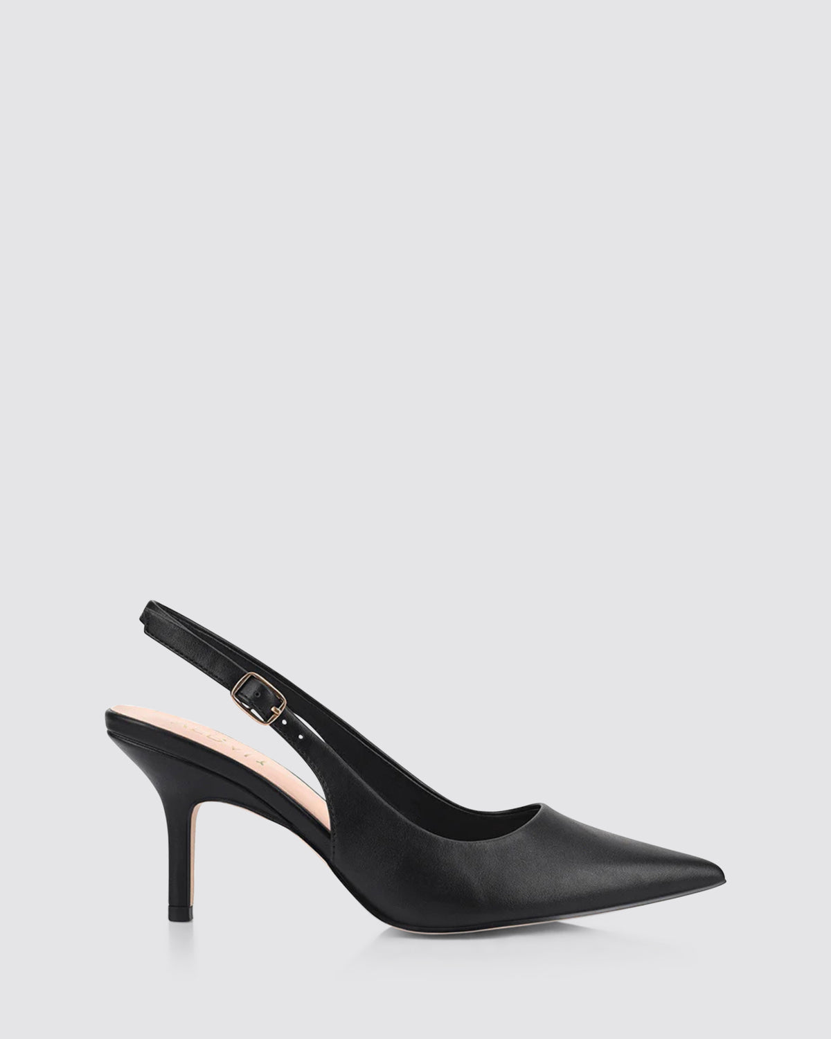 SHAYLEY SLINGBACK HEELS BLACK