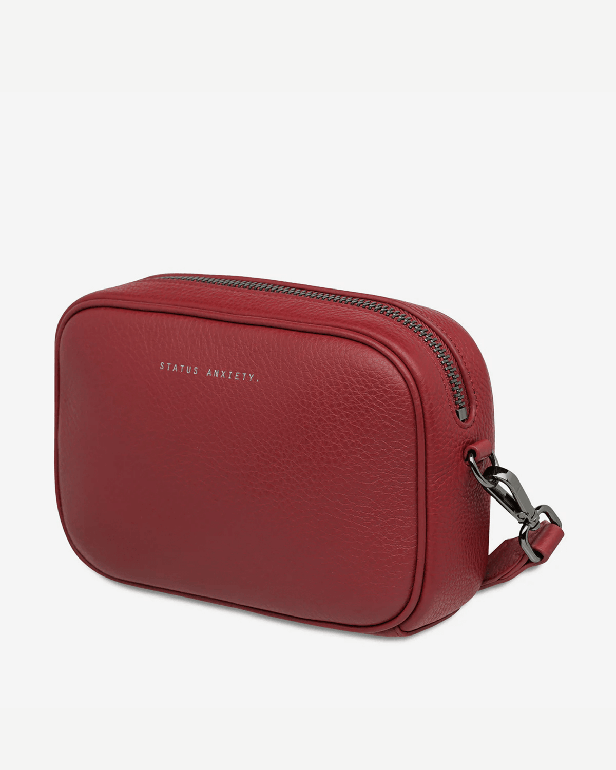 PLUNDER BAG ROUGE WITH WEBBED STRAP