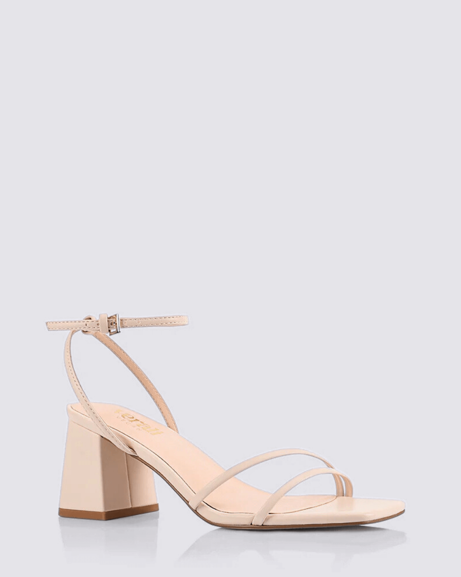STEVIE BLOCK HEELS BONE