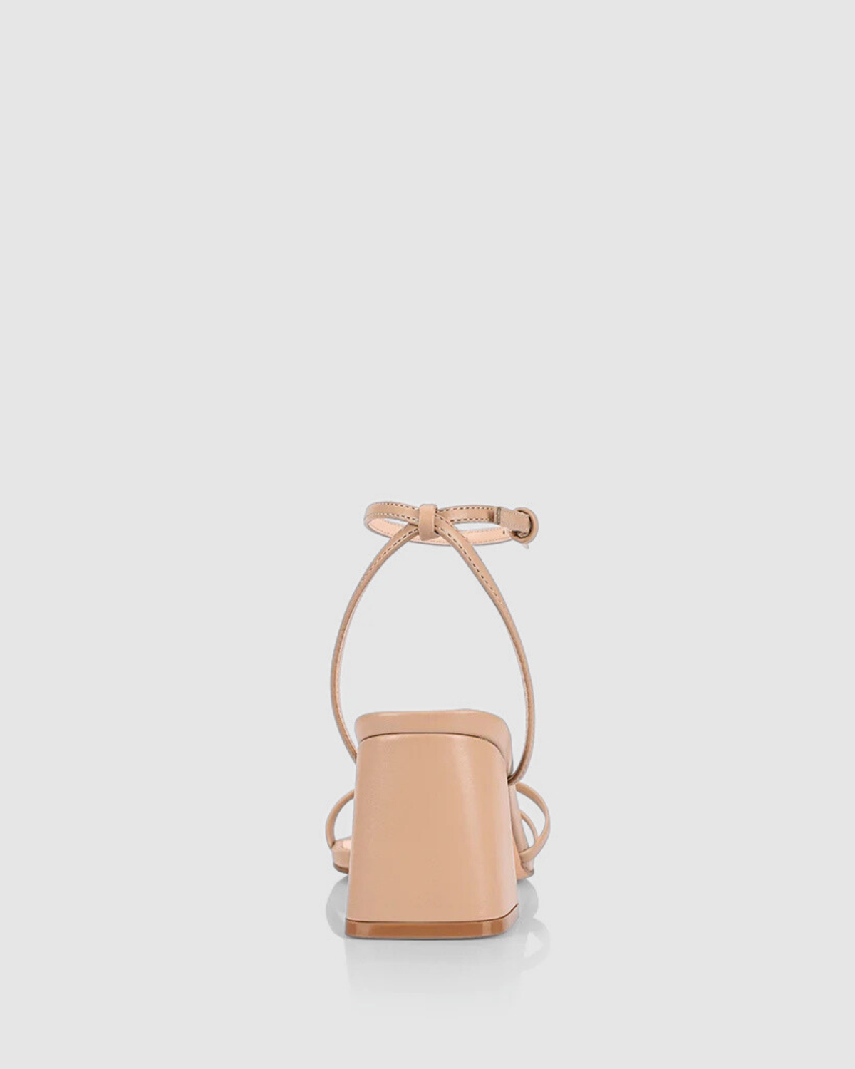 STEVIE BLOCK HEEL SANDALS BEIGE