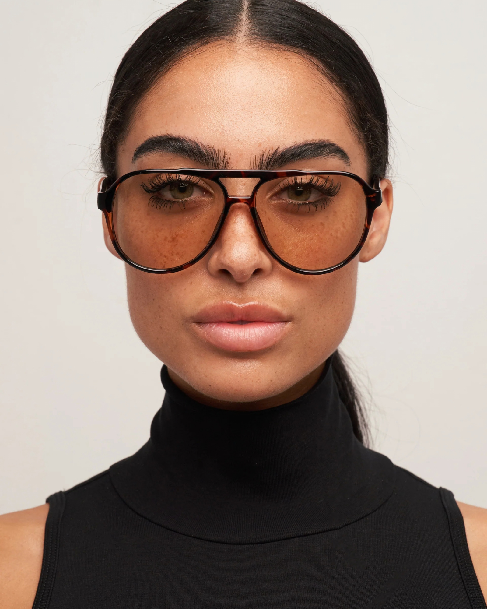 STEVIE SUNGLASSES TORTOISESHELL/BROWN