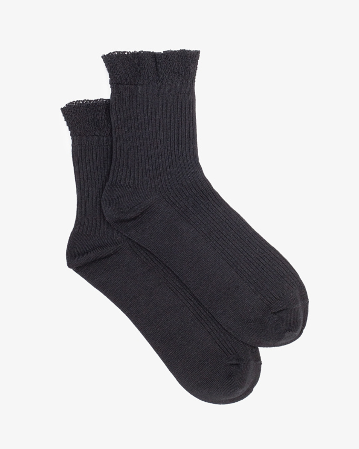 SWEET TRIM SOCKS BLACK