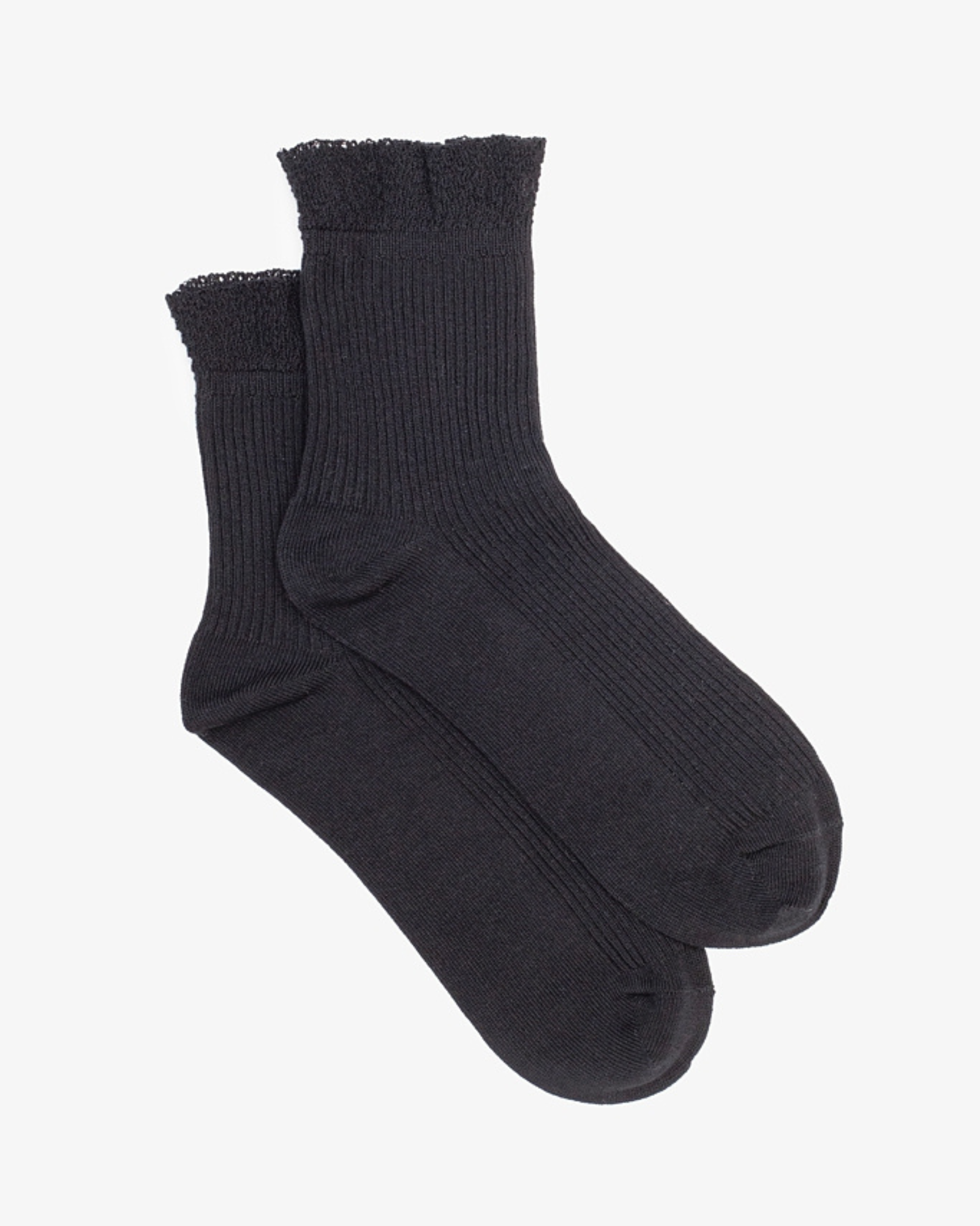 SWEET TRIM SOCKS BLACK