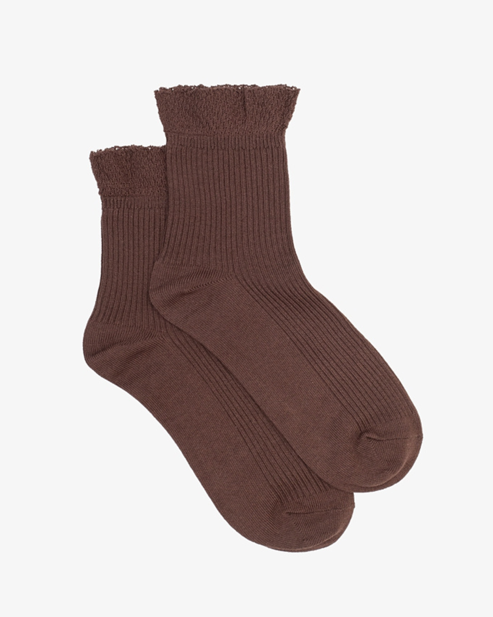 SWEET TRIM SOCKS CHOCOLATE