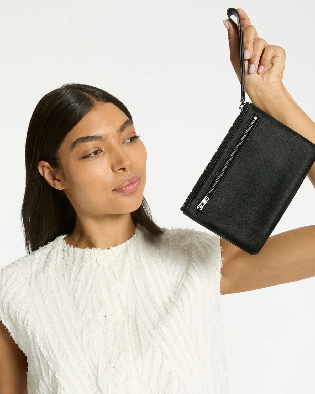 TAKE YOUR CHANCES WALLET BLACK NAPPA