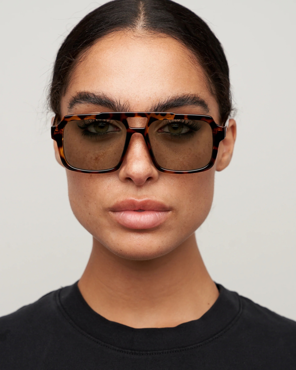 TAME SUNGLASSES TORT/LIGHT GREEN