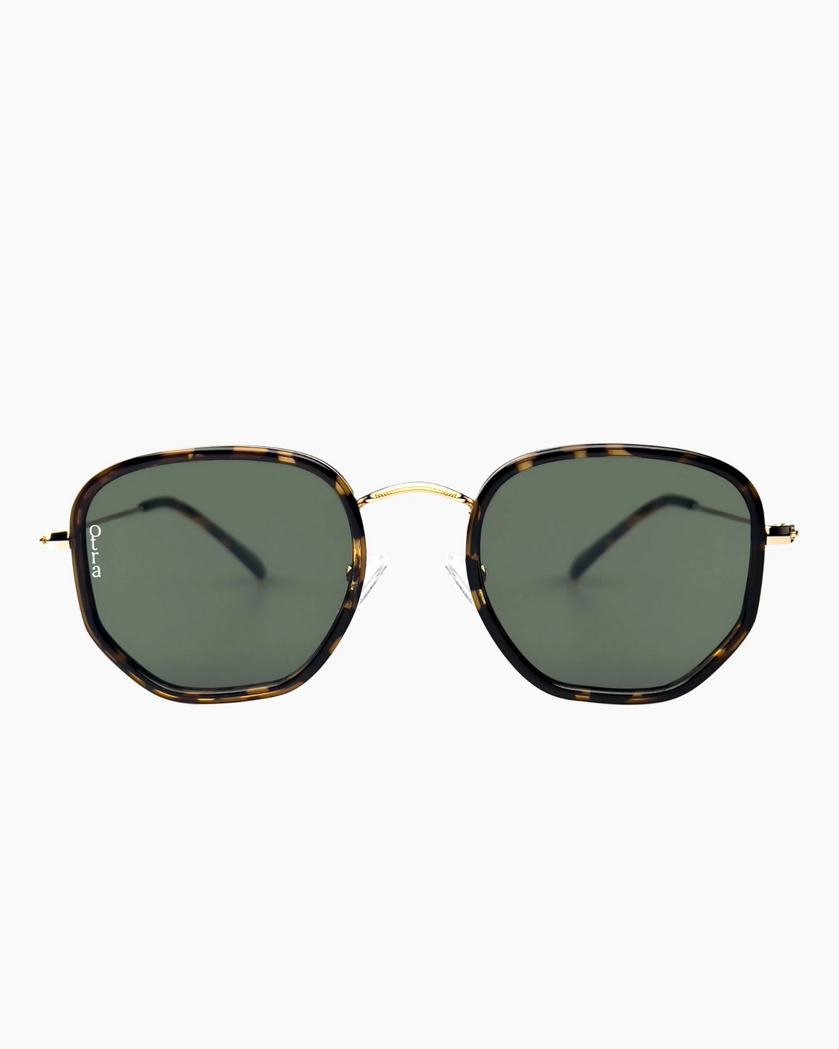 TATE SUNGLASSES TORT/GREEN